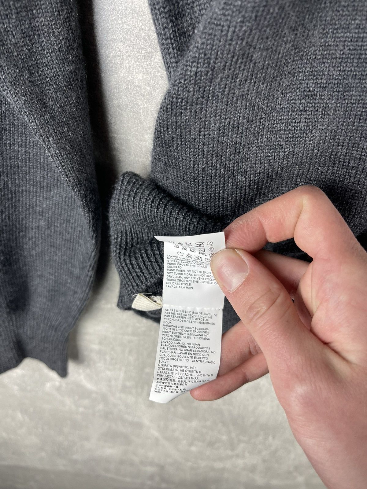 Marni Marni Virgin Wool Cardigan Gray Winter Edition 2012 Size 44 Size M / US 6-8 / IT 42-44 - 10 Thumbnail