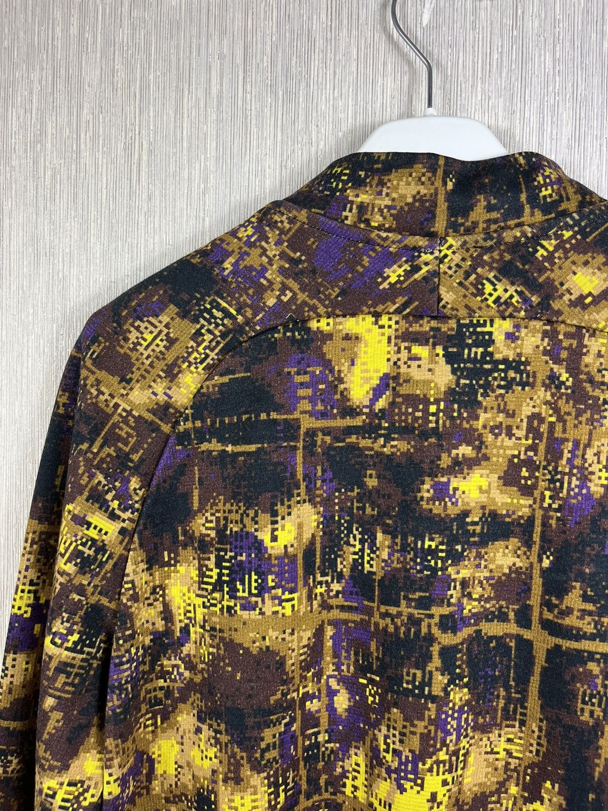 Cos × Designer COS abstract full print pixel light viscose jacket Size XS / US 0-2 / IT 36-38 - 17 Thumbnail