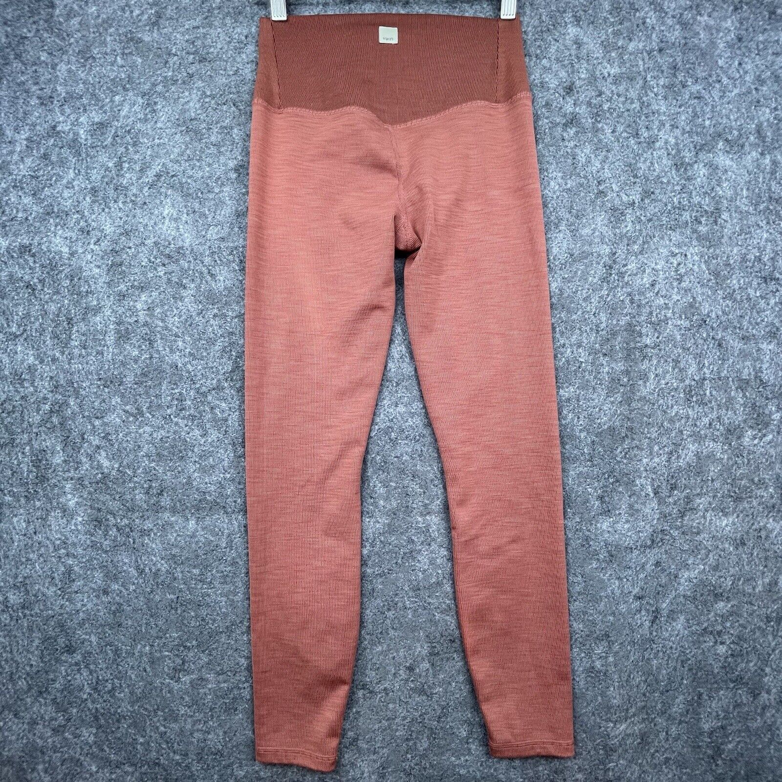 Vuori Vuori Rib Studio Legging Small Terracotta Yoga Running Gym Size 27" / US 4 / IT 40 - 3 Thumbnail