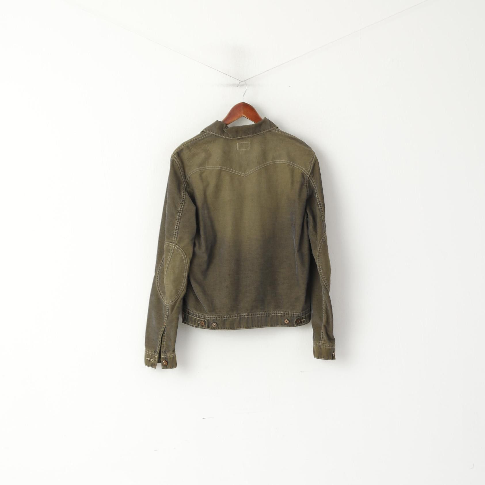 Pepe Jeans Pepe Jeans Women L (M) Denim Jacket Green Cotton 7473 Size M / US 6-8 / IT 42-44 - 7 Thumbnail