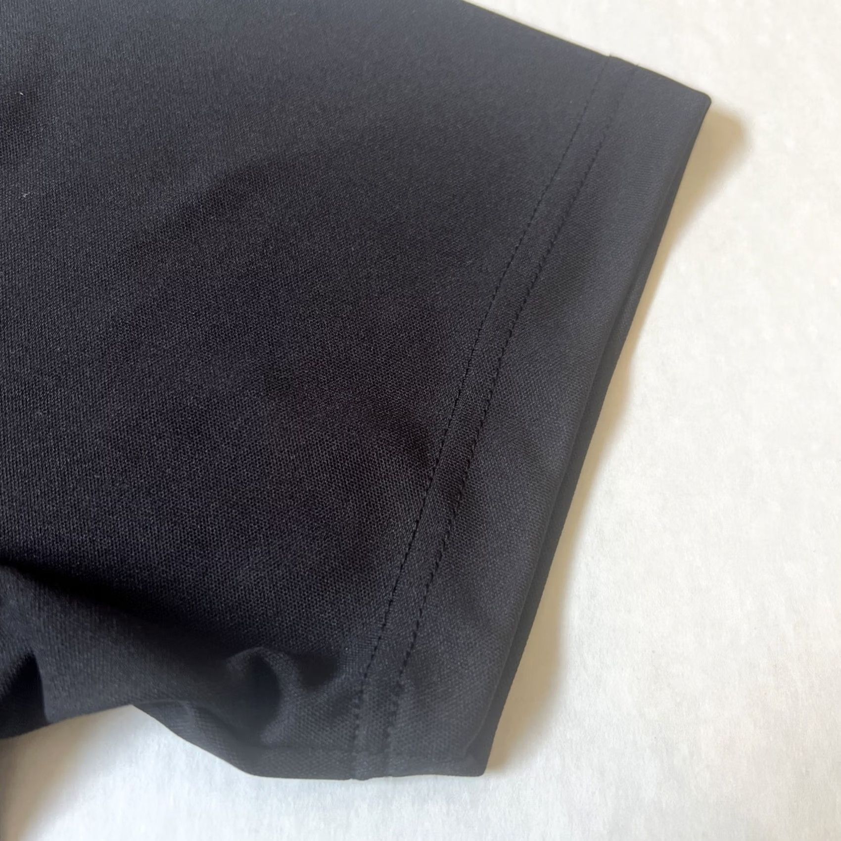Vintage VINTAGE? No. Boeing Polo Shirt Men 100% Cotton Black Graphic Print Logo Short Sleeve Knit Polo Shirt Adult Medium Crew Neck Button-Front Size US M / EU 48-50 / 2 - 7 Thumbnail