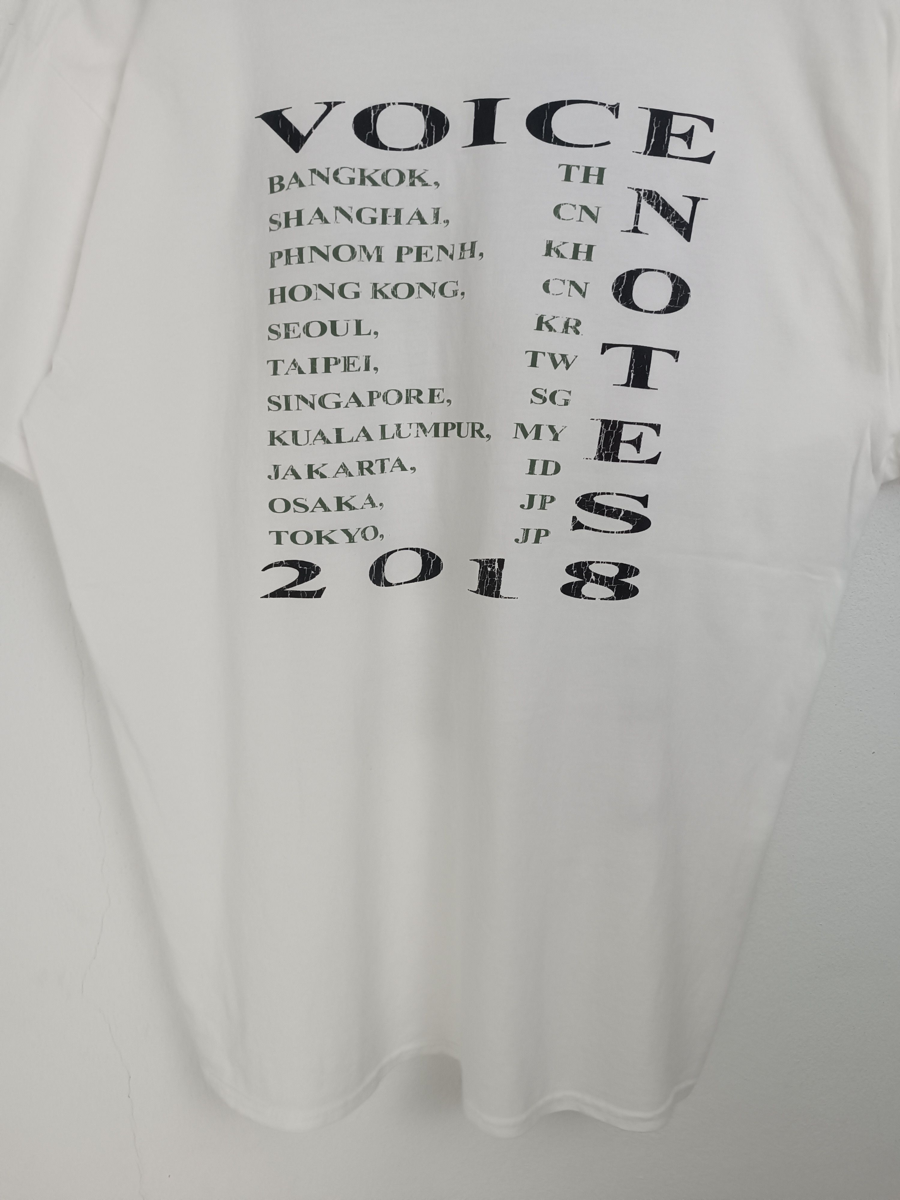 Band Tees VINTAGE '18 CHARLIE PUTH VOICE NOTES TEE wiz khalifa bieber Size US M / EU 48-50 / 2 - 13 Thumbnail