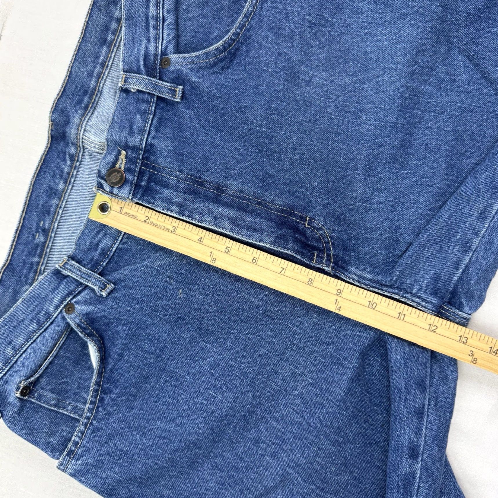 Dickies VINTAGE Dickies Jeans Carpenter Men 36x32 Baggy Relaxed Fit Hipster 90s Y2K Blue Mens Size US 36 / EU 52 - 7 Thumbnail