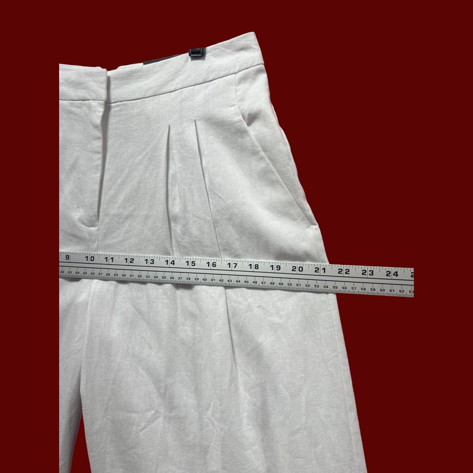 Worthington Worthington - Women's Mid-Rise Tall Cropped Pants - White - Size 26" / US 2 / IT 38 - 7 Thumbnail