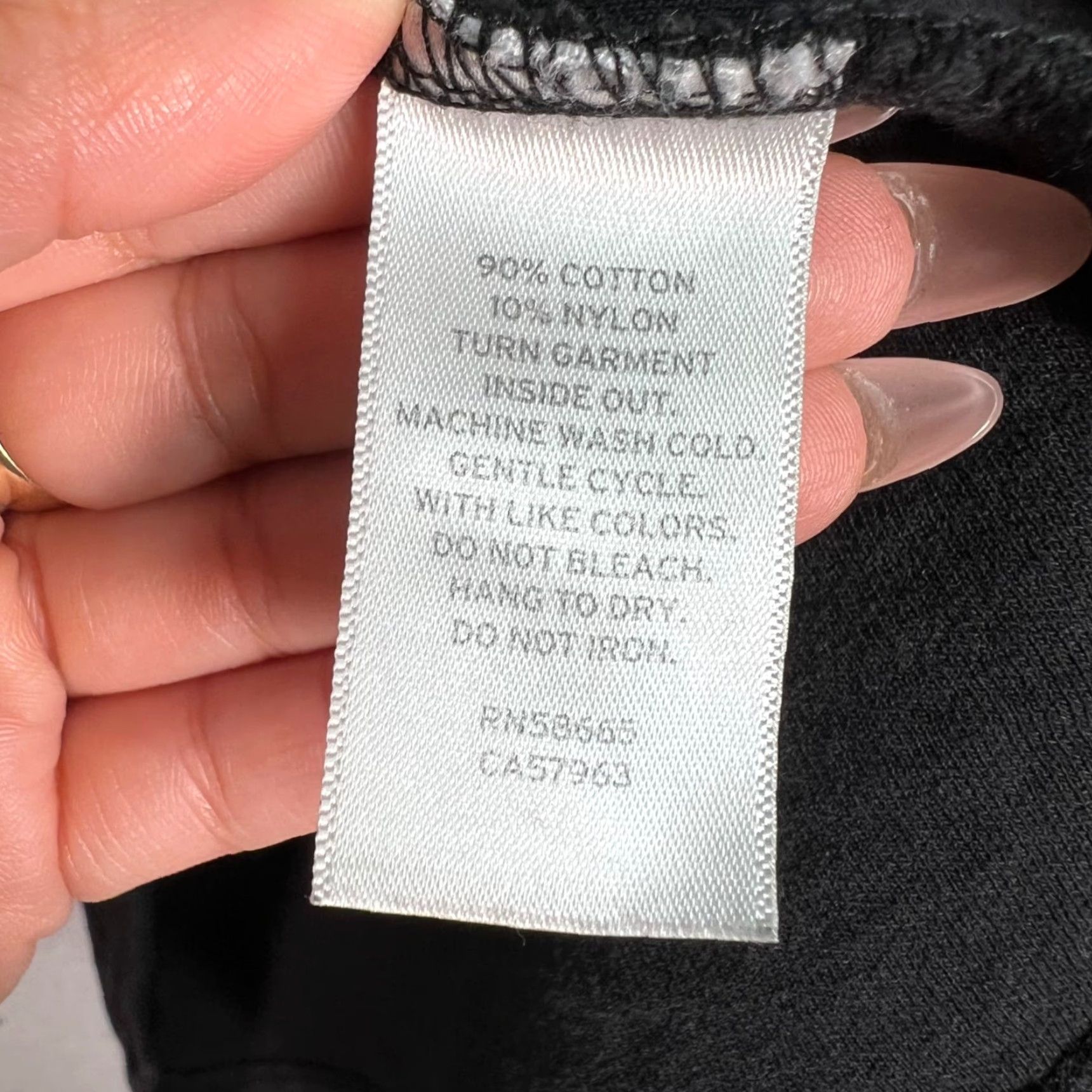 Vintage Halogen Womens Black V-Neck Top With Bow Detail Size XXS Size XXS / US 00 / IT 34 - 4 Thumbnail