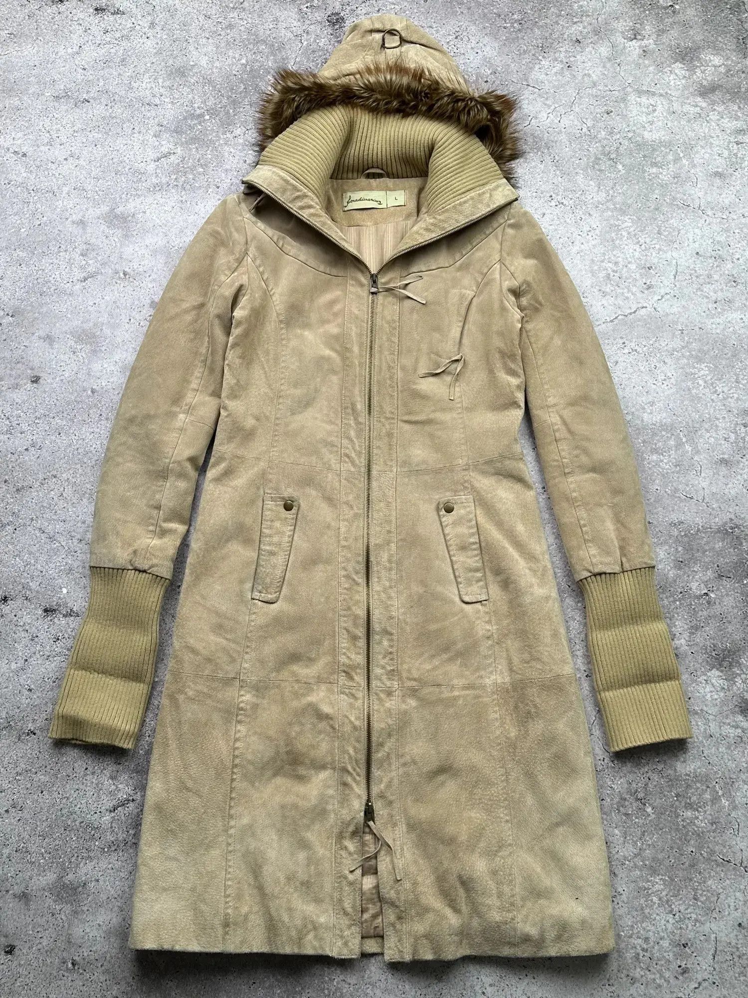 Vintage Leather Coat C116(V100)