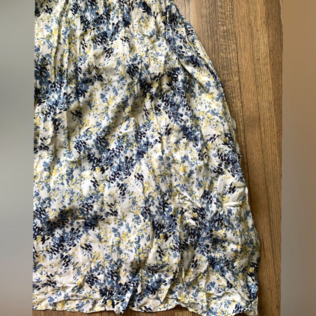 Apiece Apart NWT Apiece Apart 6 Sundress Wrap Dress Water Flowers Wassily Wrap Dress Multicolor Long Women Girls Mens Size M / US 6-8 / IT 42-44 - 4 Thumbnail