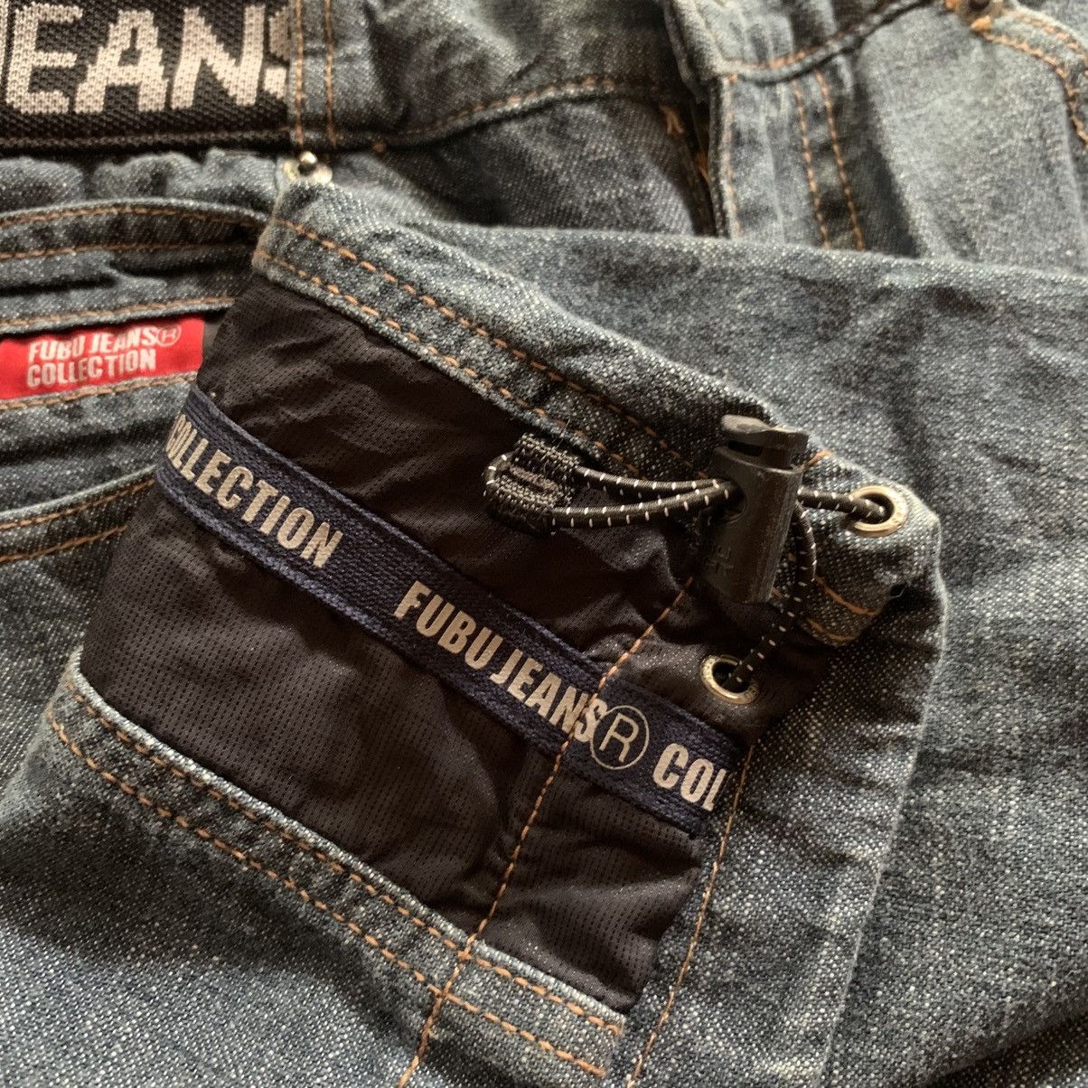 Fubu Y2K FUBU Jeans Collection Jorts Denim Pants Size US 32 / EU 48 - 9 Thumbnail