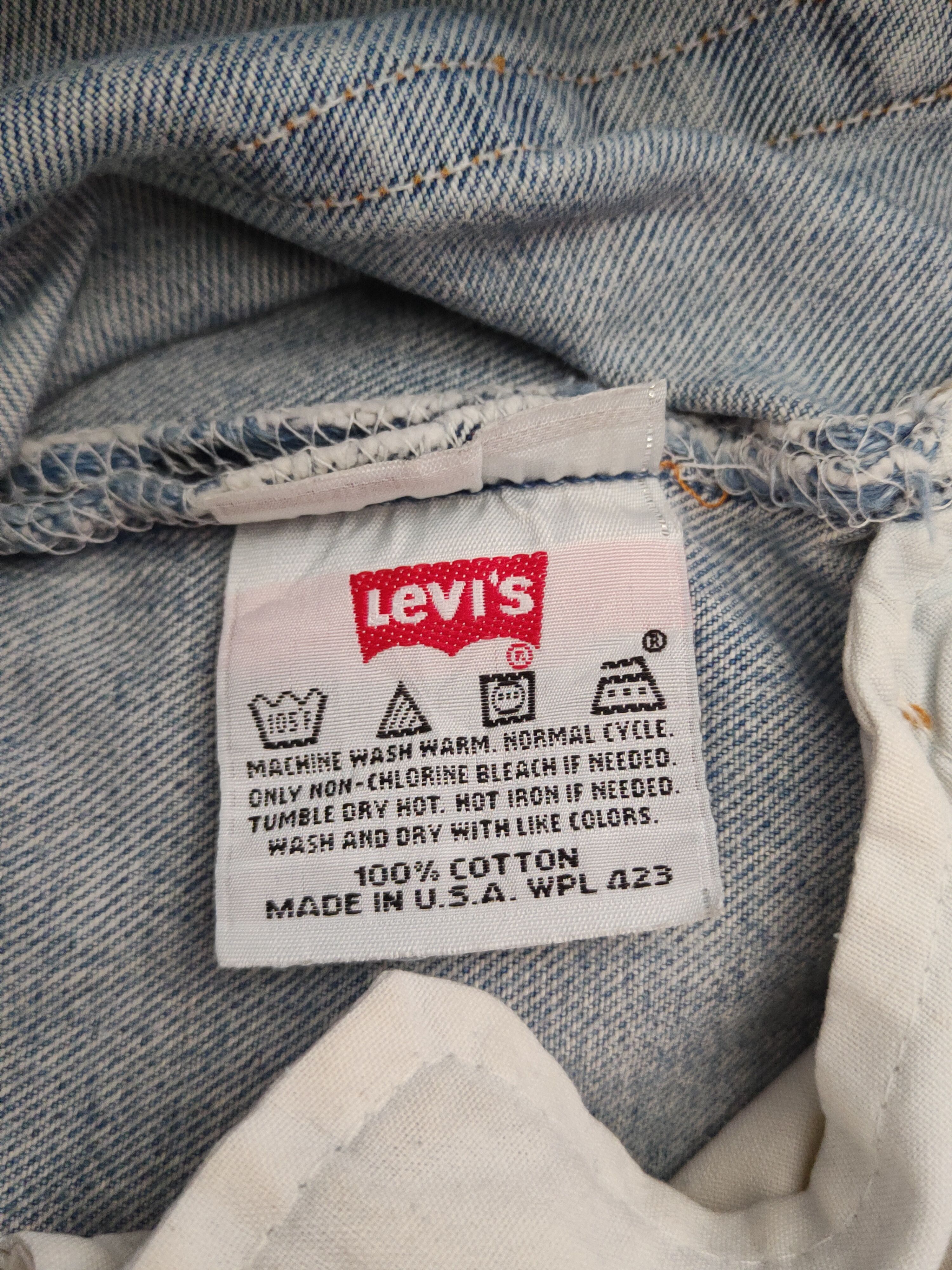 Levi's 501 Levi's Blue vintage Denim Pants #S1368 Size US 32 / EU 48 - 18 Thumbnail