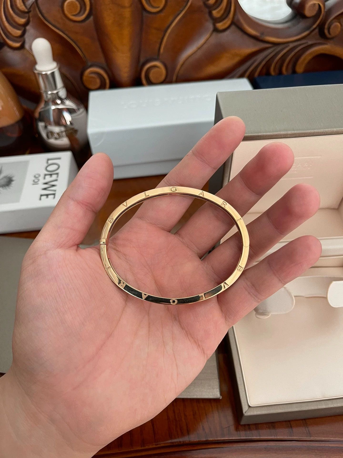 Bvlgari Bvlgari B.zero1 Unisex Bracelet Mint w/ Box & Card Size ONE SIZE - 1 Thumbnail