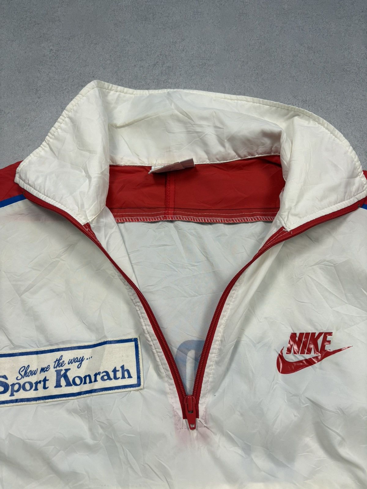 Nike Vintage 70s Nike USA Anorak Windbreaker Oberdorfer BF Lauf Size US XL / EU 56 / 4 - 15 Thumbnail