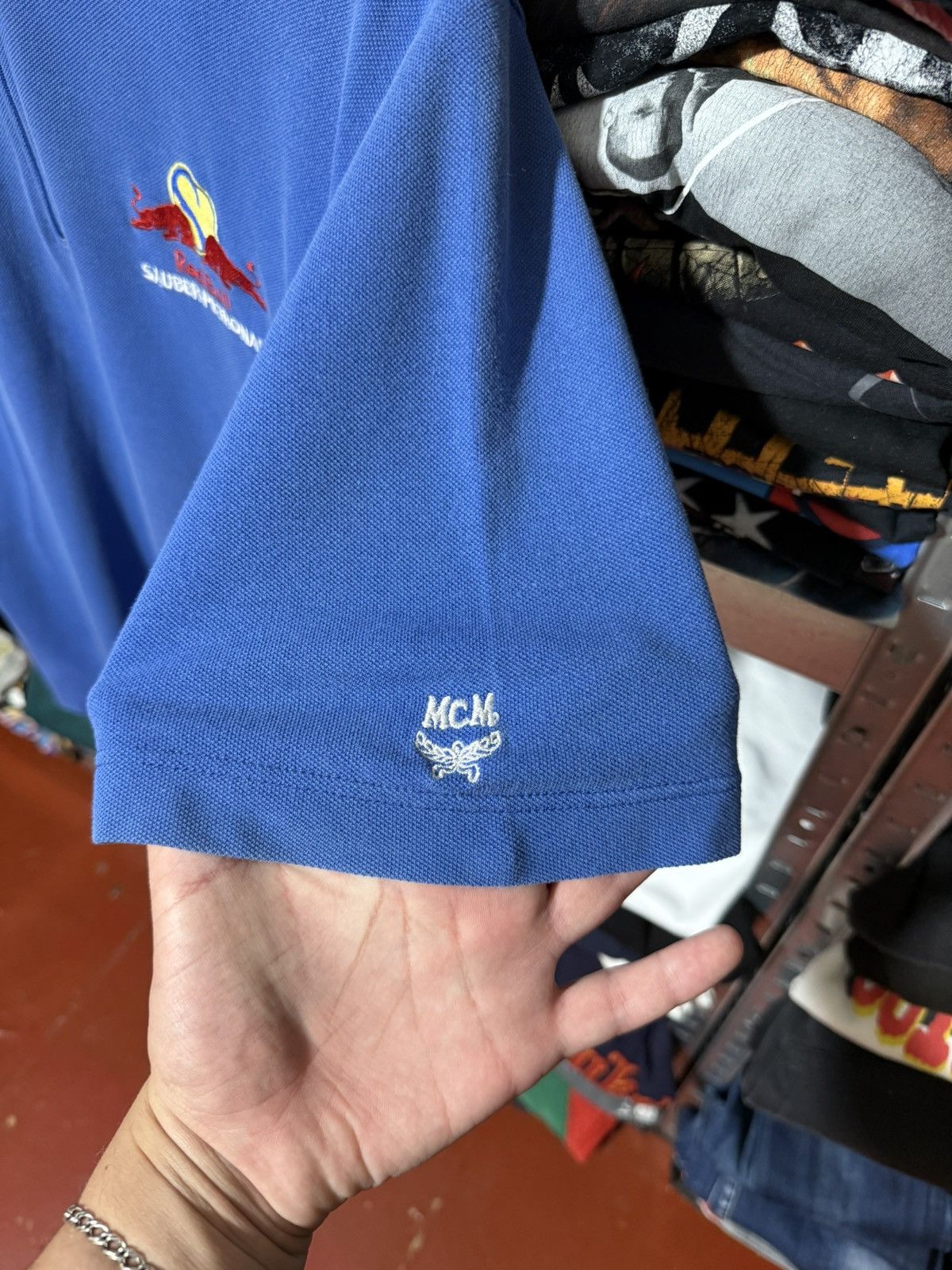 Red Bull Rare 90’s Red Bull Sauber Petronas MCM Racing F1 Polo Tee Size US XL / EU 56 / 4 - 5 Thumbnail