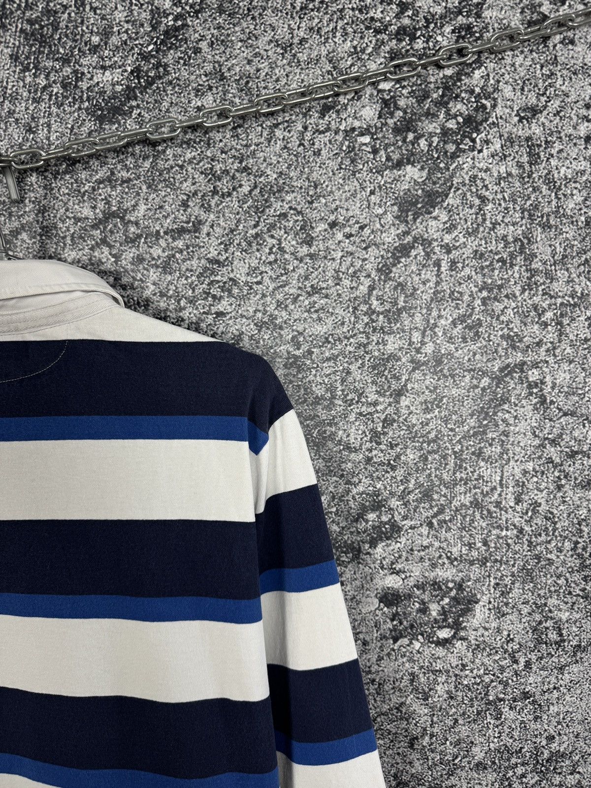 Polo Ralph Lauren Polo Ralph Lauren Polo Long Sleeve Striped Rugby Shirt XL Size US XL / EU 56 / 4 - 12 Thumbnail