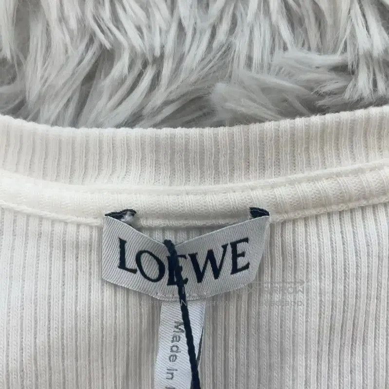 Loewe Loewe White Cotton Crop Top . Size XS / US 0-2 / IT 36-38 - 3 Thumbnail