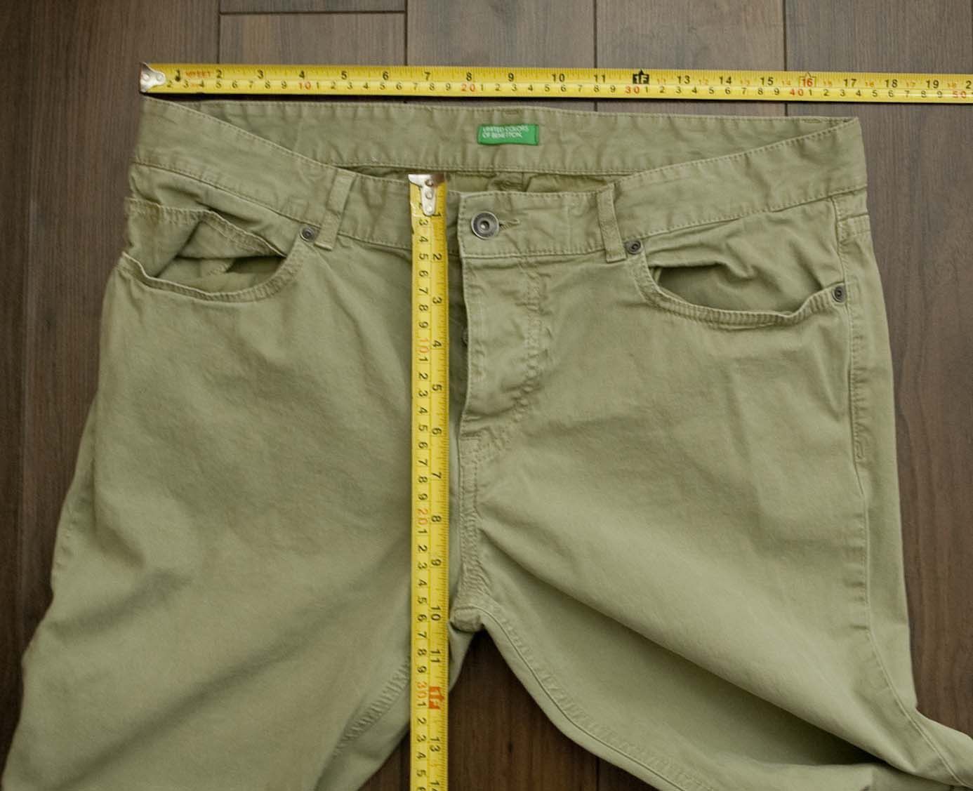 United Colors Of Benetton United Colors of Benetton Pants Size 34x32.5 Cotton Chino Size US 34 / EU 50 - 4 Thumbnail