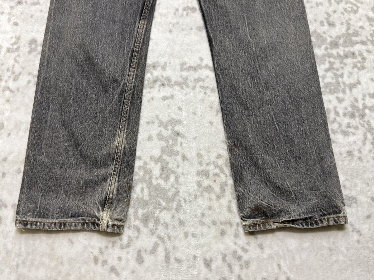Levi's Vintage Levi’s 501 Straight Leg Faded Black Distressed Denim Size US 32 / EU 48 - 16 Thumbnail