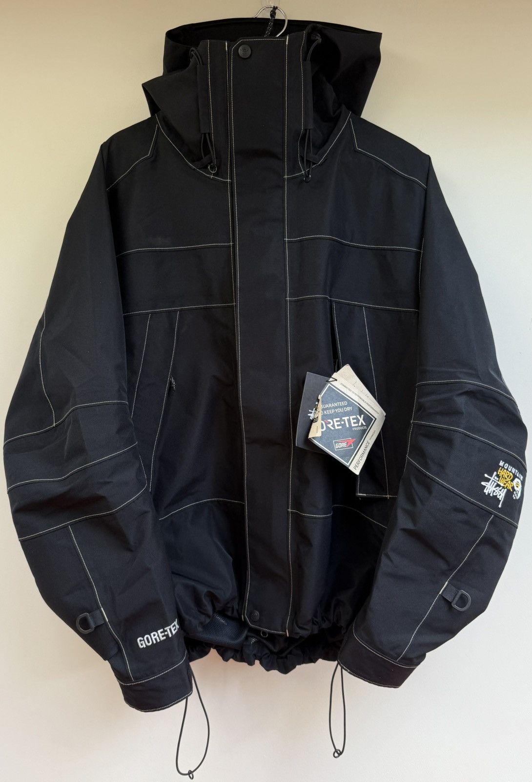トップス Stussy Denim Tears Suits Cardigan Black Denim Tears Stussy Suits Cardigan - Size Small - Black - NEW