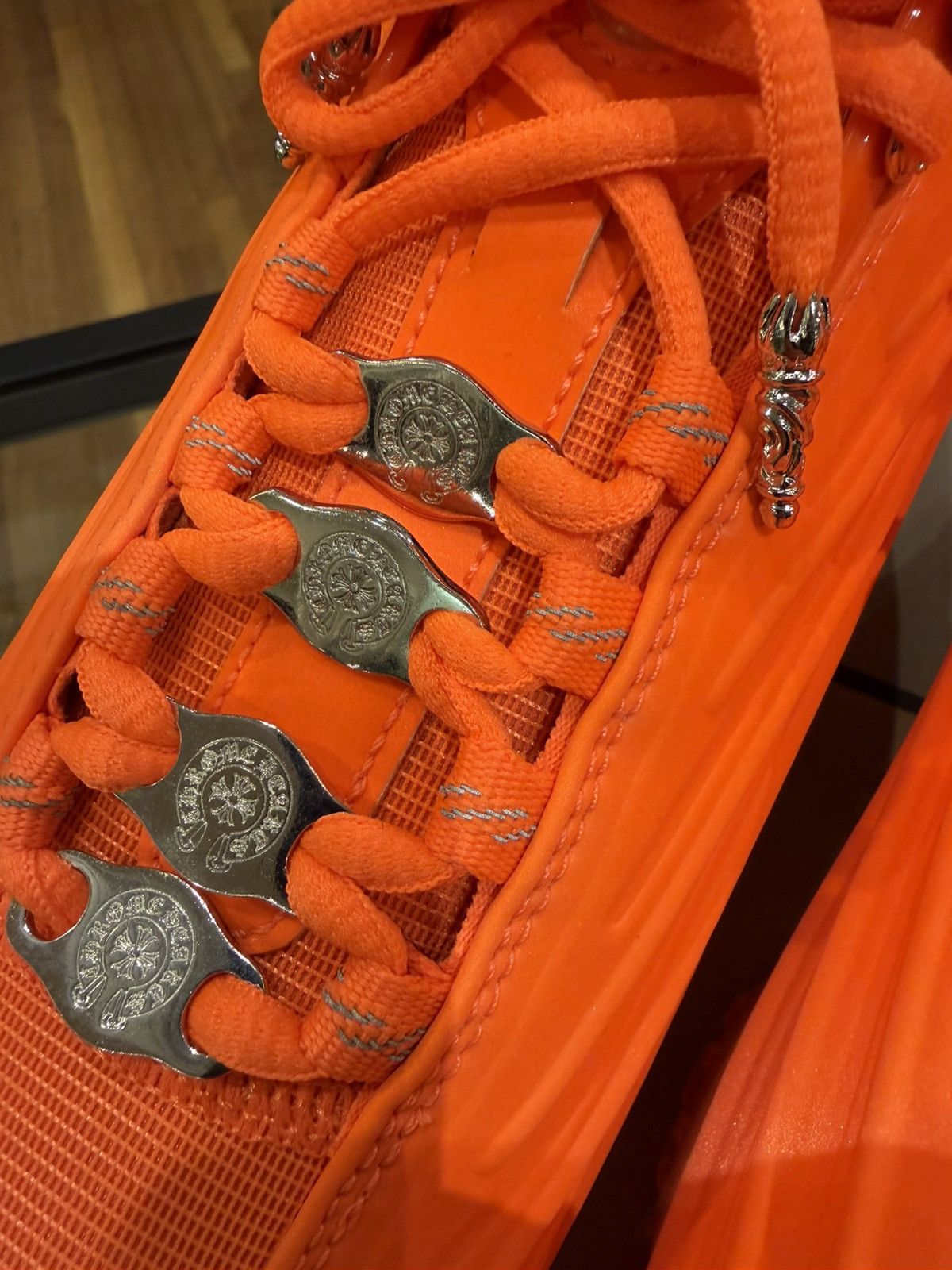 Chrome Hearts × NOCTA × Nike Chrome Hearts Nocta Hot Step 2 Orange Size US 7 / EU 40 - 4 Thumbnail