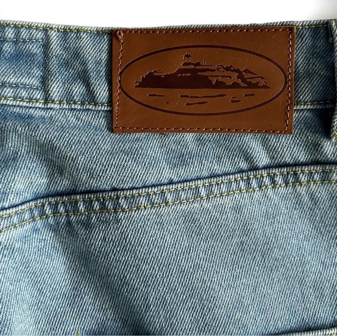 Corteiz CORTEIZ DENIM JEANS [LIGHT BLUE] Size US 30 / EU 46 - 6 Thumbnail