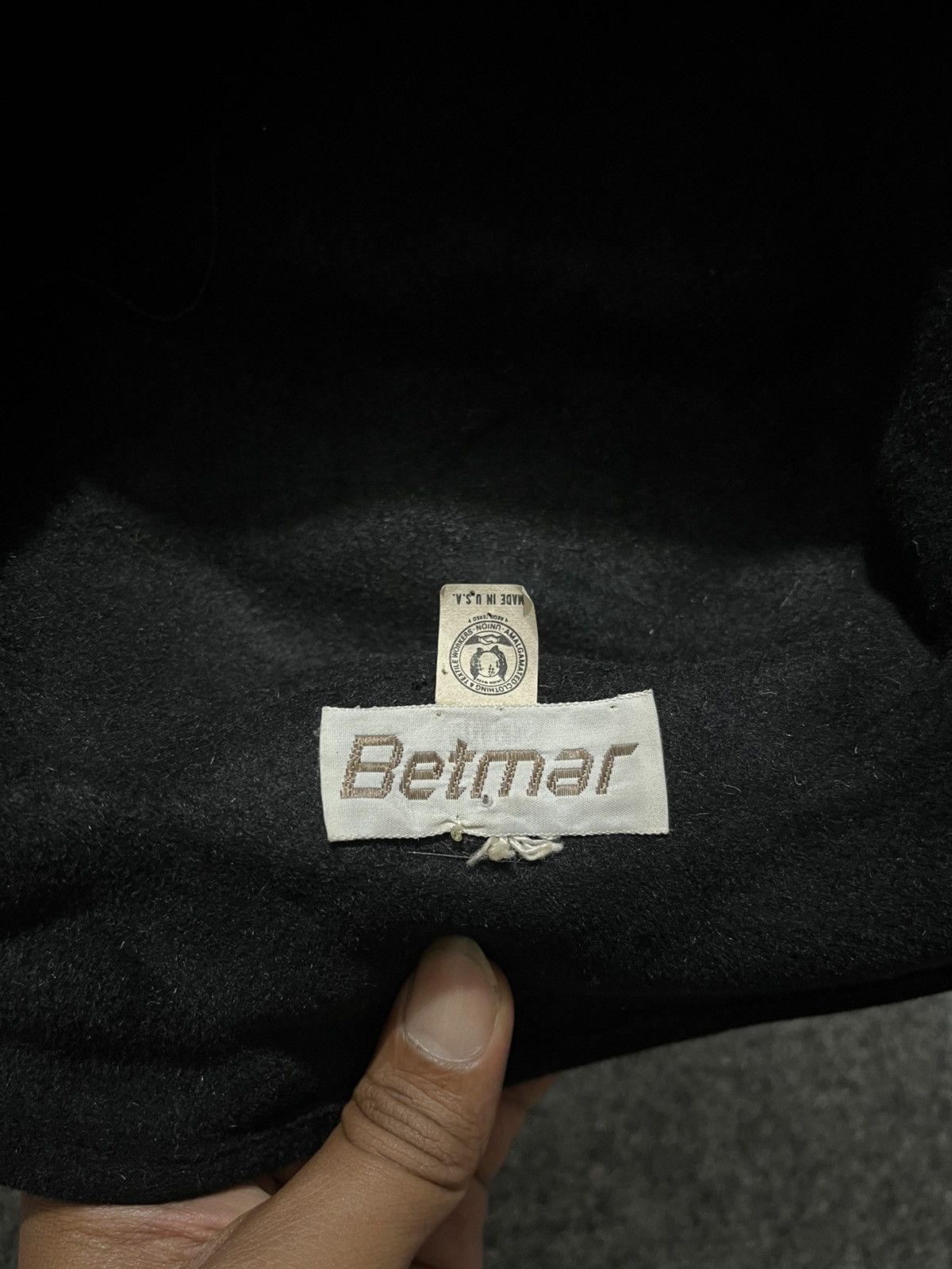 Other Vintage 60s Betmar Veil Wool Hat Black USA Size ONE SIZE - 8 Thumbnail