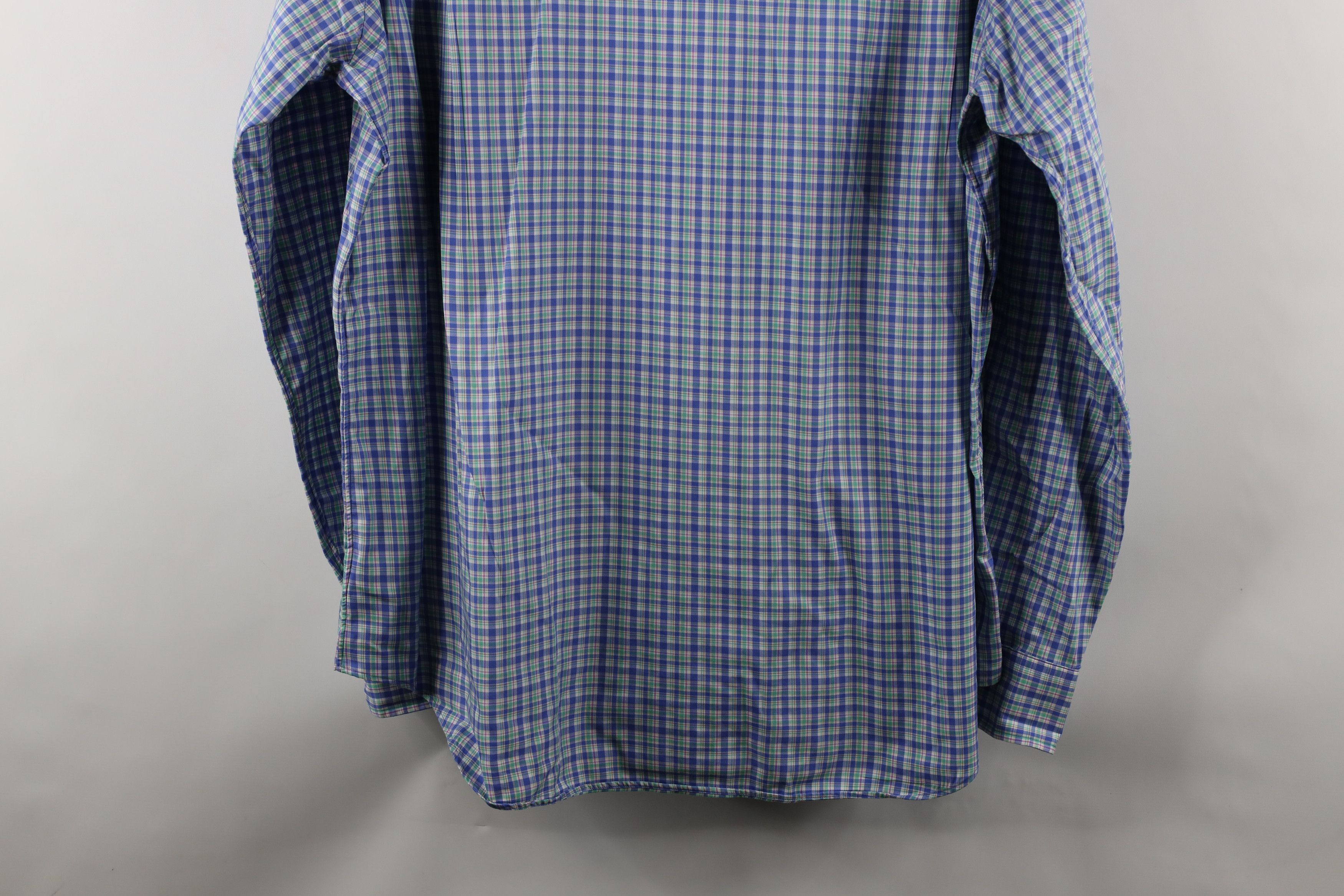 Ralph Lauren × Vintage Ralph Lauren Performance Rainbow Plaid Collared Button Shirt Size US XL / EU 56 / 4 - 9 Thumbnail
