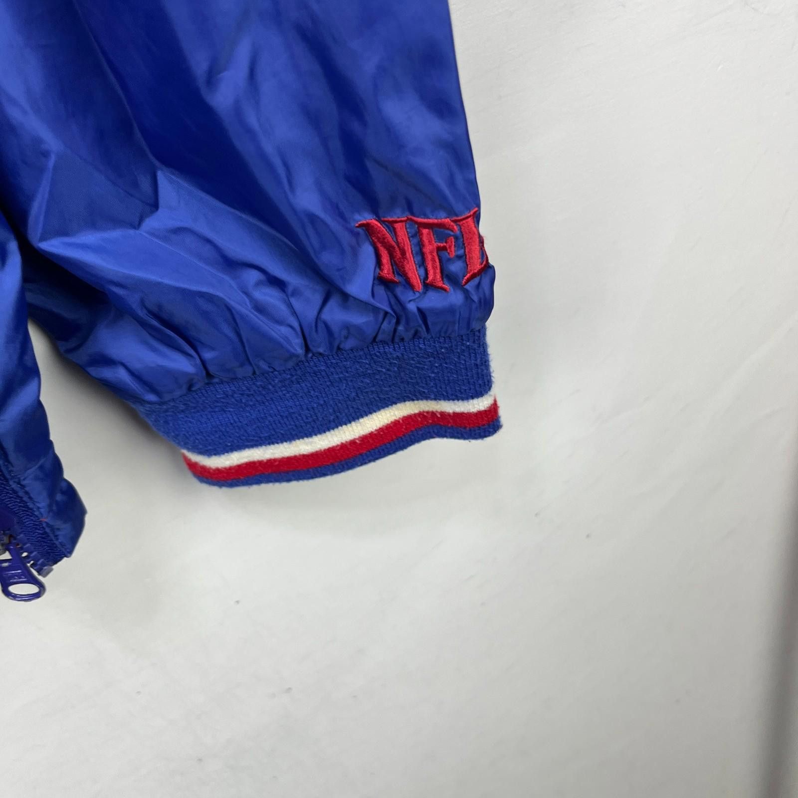 Other Vintage New York Giants NFL Windbreaker Jacket Large Size ONE SIZE - 4 Thumbnail