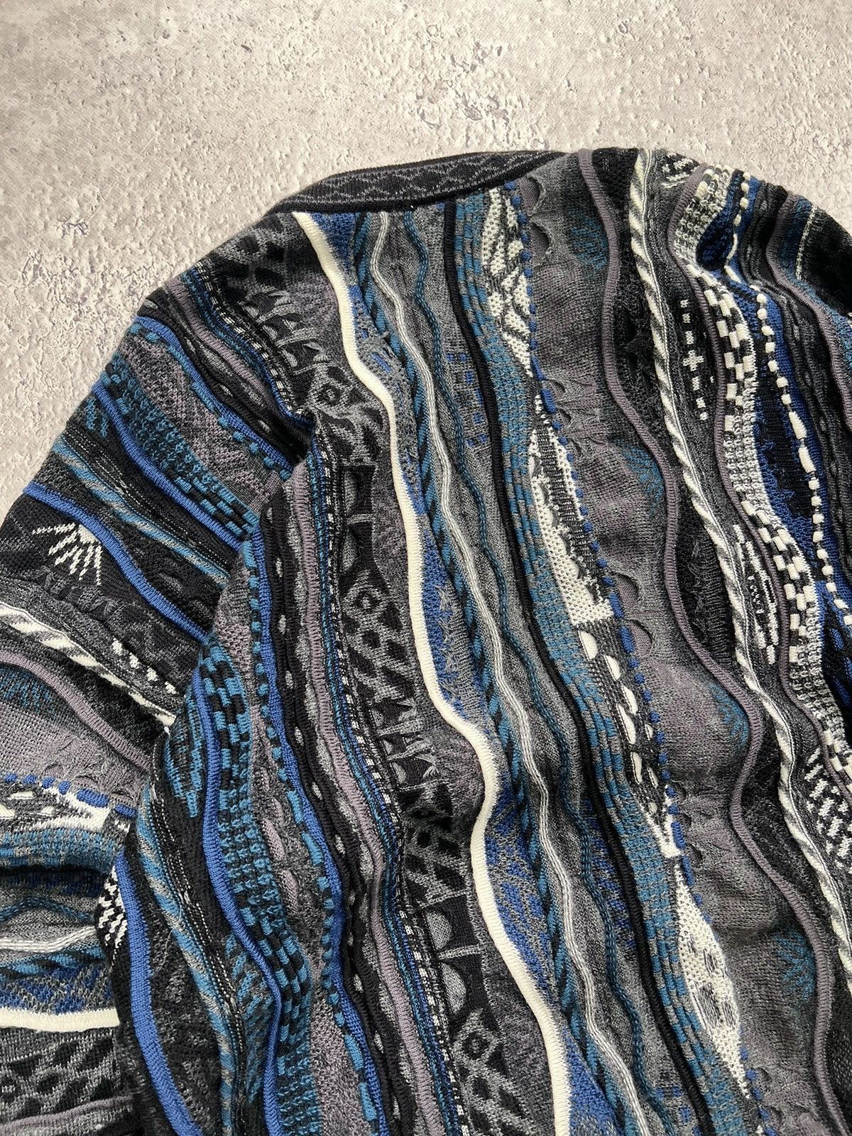 Carlo Colucci × Coogi × Vintage Rare Vintage CARLO COLUCCI Cardigan Sweater Coogi Size US XL / EU 56 / 4 - 14 Thumbnail