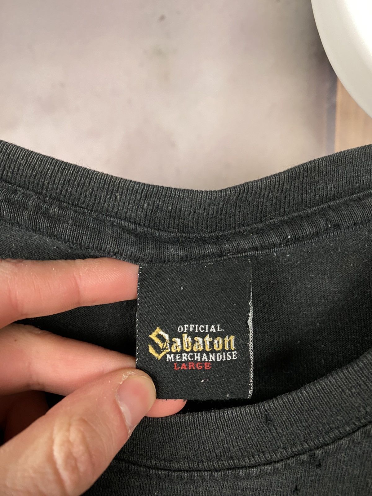 Band Tees 🎸Vintage 00s T-Shirt Sabaton To Hell And Back Rock Band Tee🎸 Size US L / EU 52-54 / 3 - 11 Thumbnail