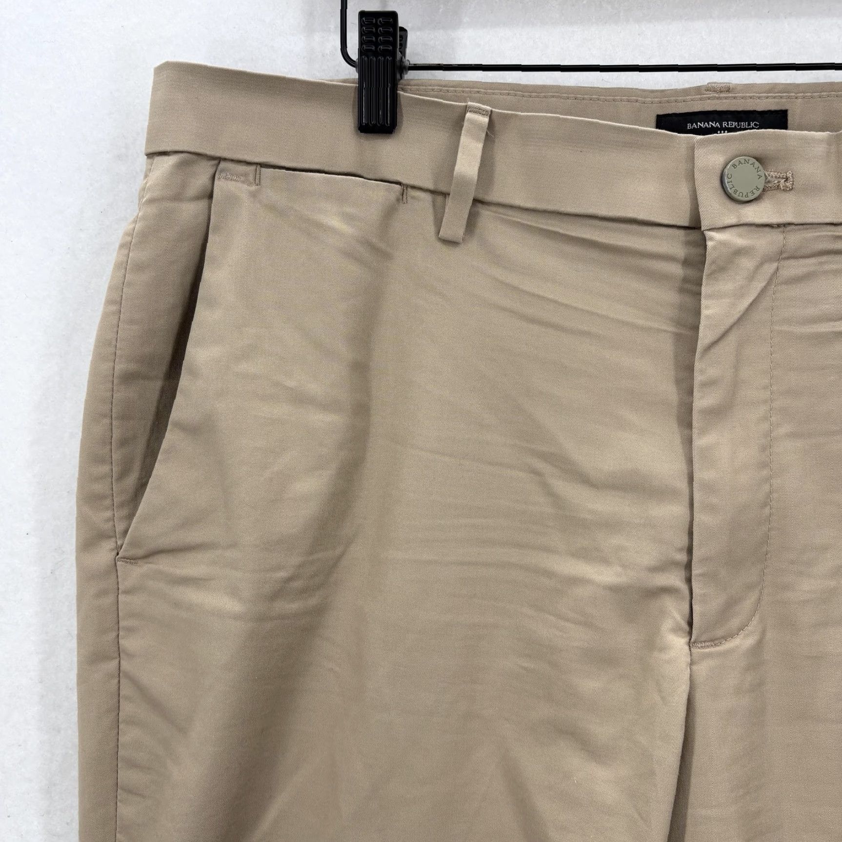 Banana Republic Banana Republic Pants Mens 36x30 Beige Core Temp Chino Slim Fit Stretch Casual Size US 36 / EU 52 - 3 Thumbnail