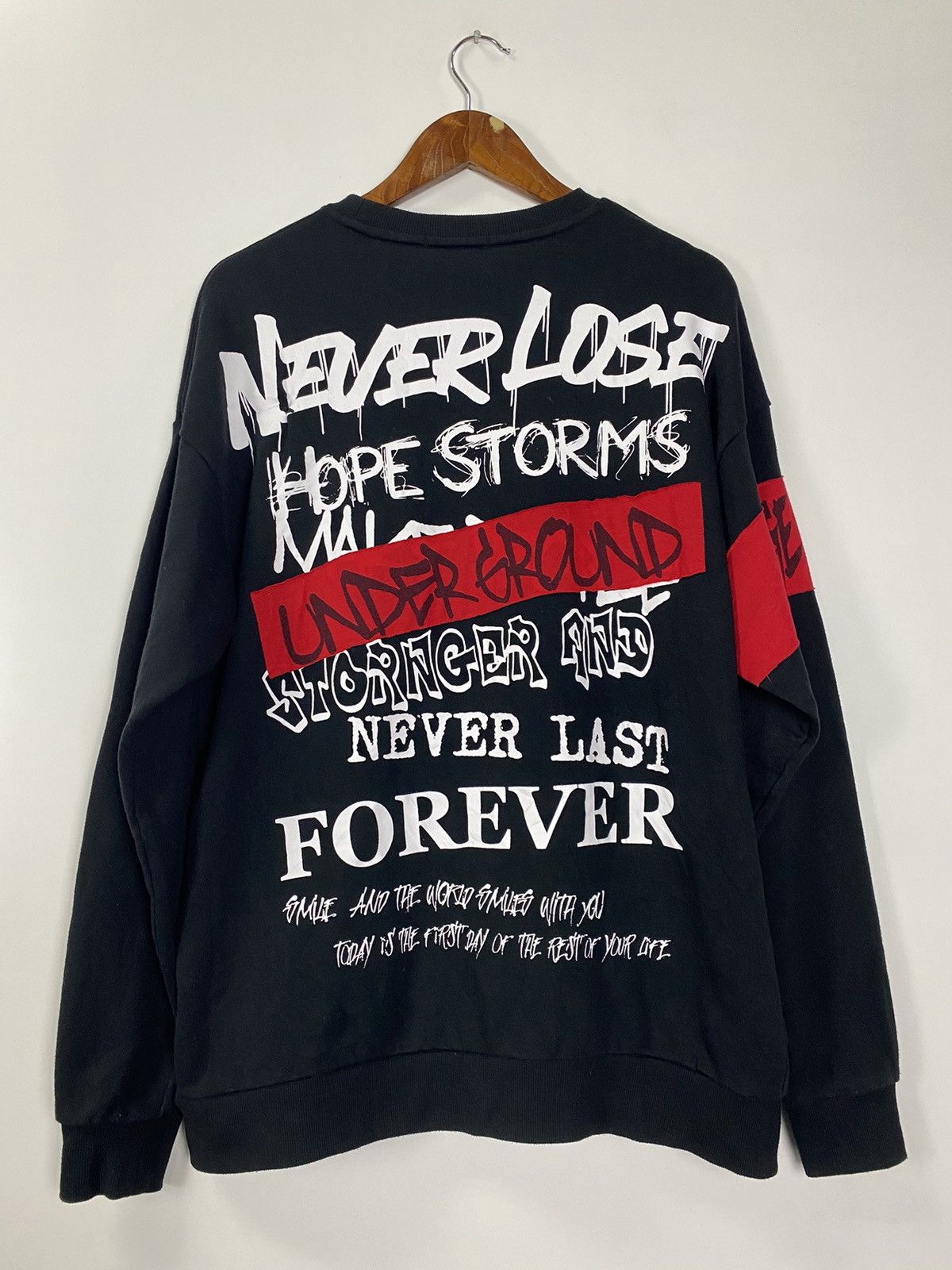 Japanese Brand × Vintage Vintage Bike star punk style sweater Size US L / EU 52-54 / 3 - 9 Thumbnail