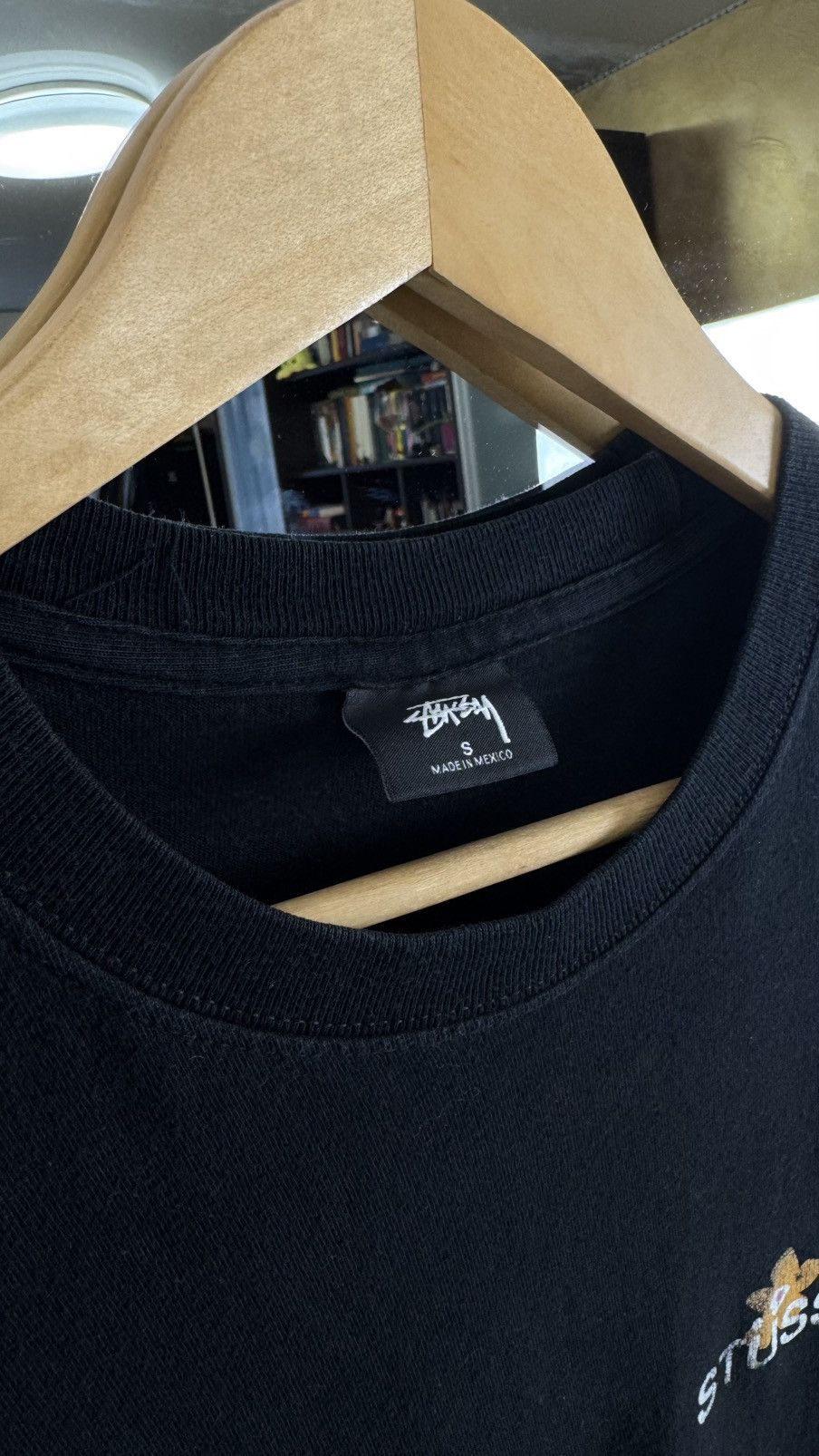 Stussy Stussy Floral World Tour Graphic Tee Black Size US S / EU 44-46 / 1 - 3 Thumbnail