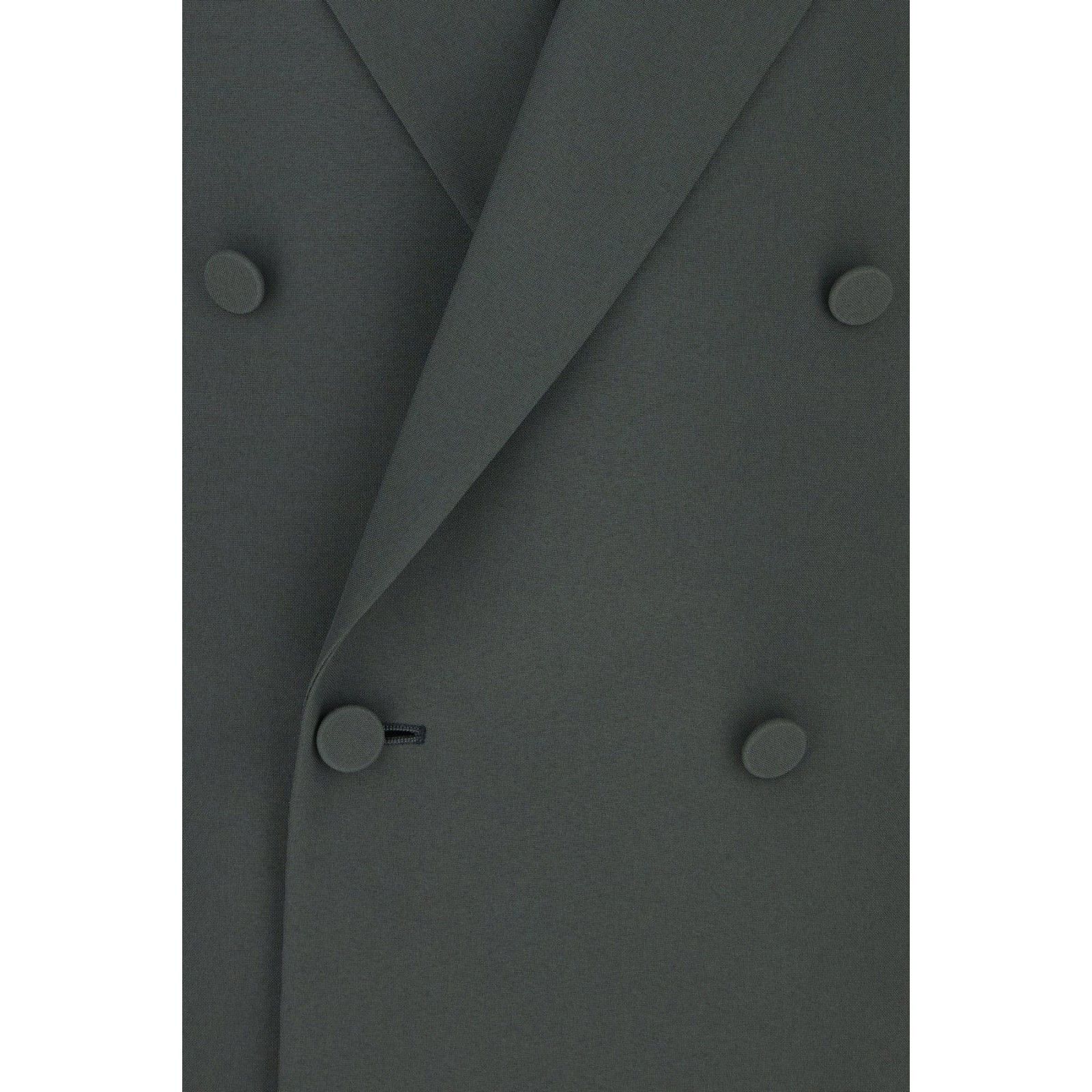 Gucci GUCCI Graphite Panama Blazer New & Authentic (Men's size:L;) Size US L / EU 52-54 / 3 - 3 Thumbnail