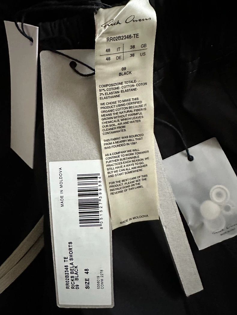 Rick Owens RICK OWENS Zip Shorts Size US 38 / EU 54 - 3 Thumbnail