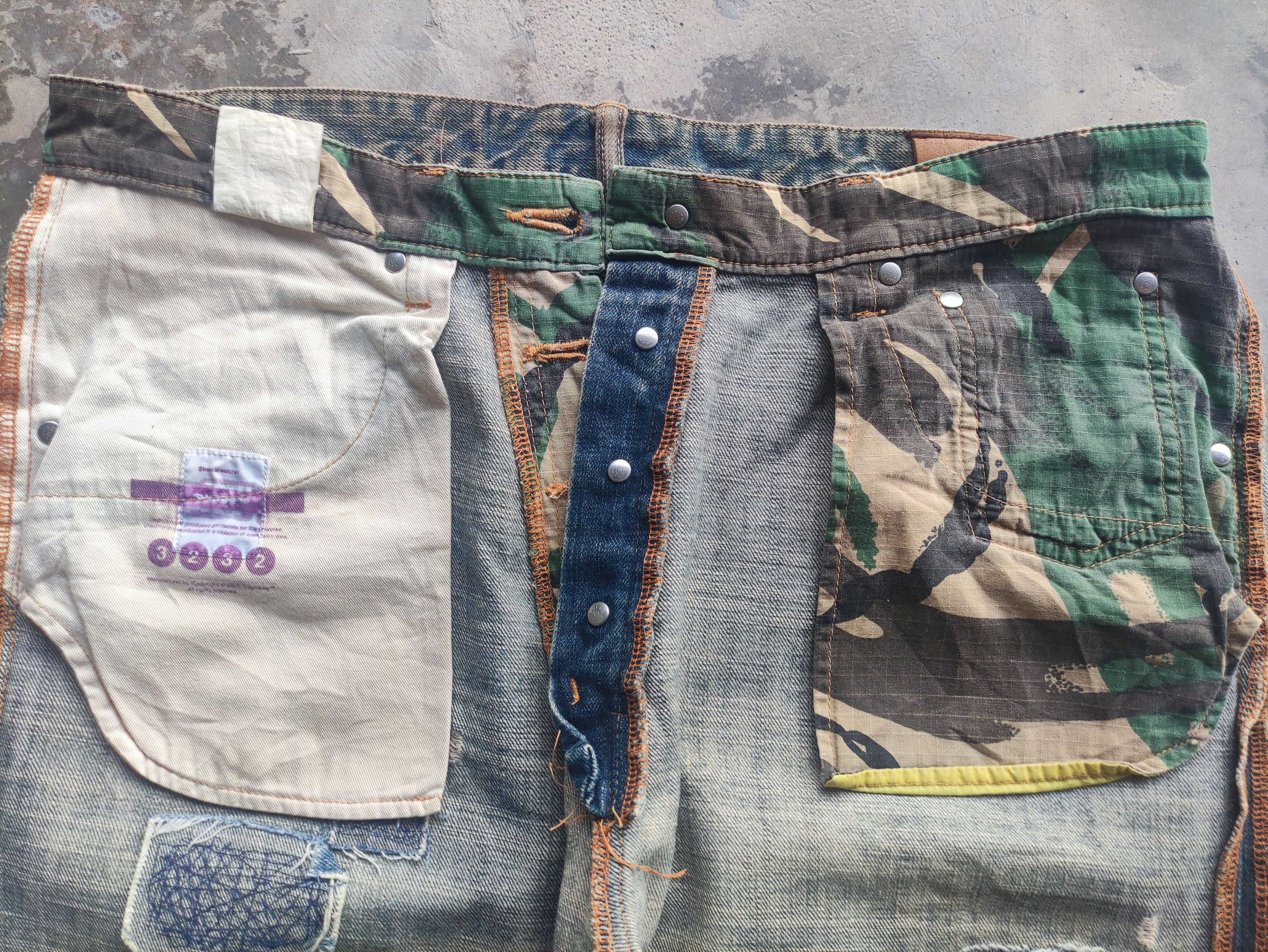 Japanese Brand Vintage Japanese Rusty Jeans Distressed Pants Denim W36 Size US 36 / EU 52 - 12 Thumbnail
