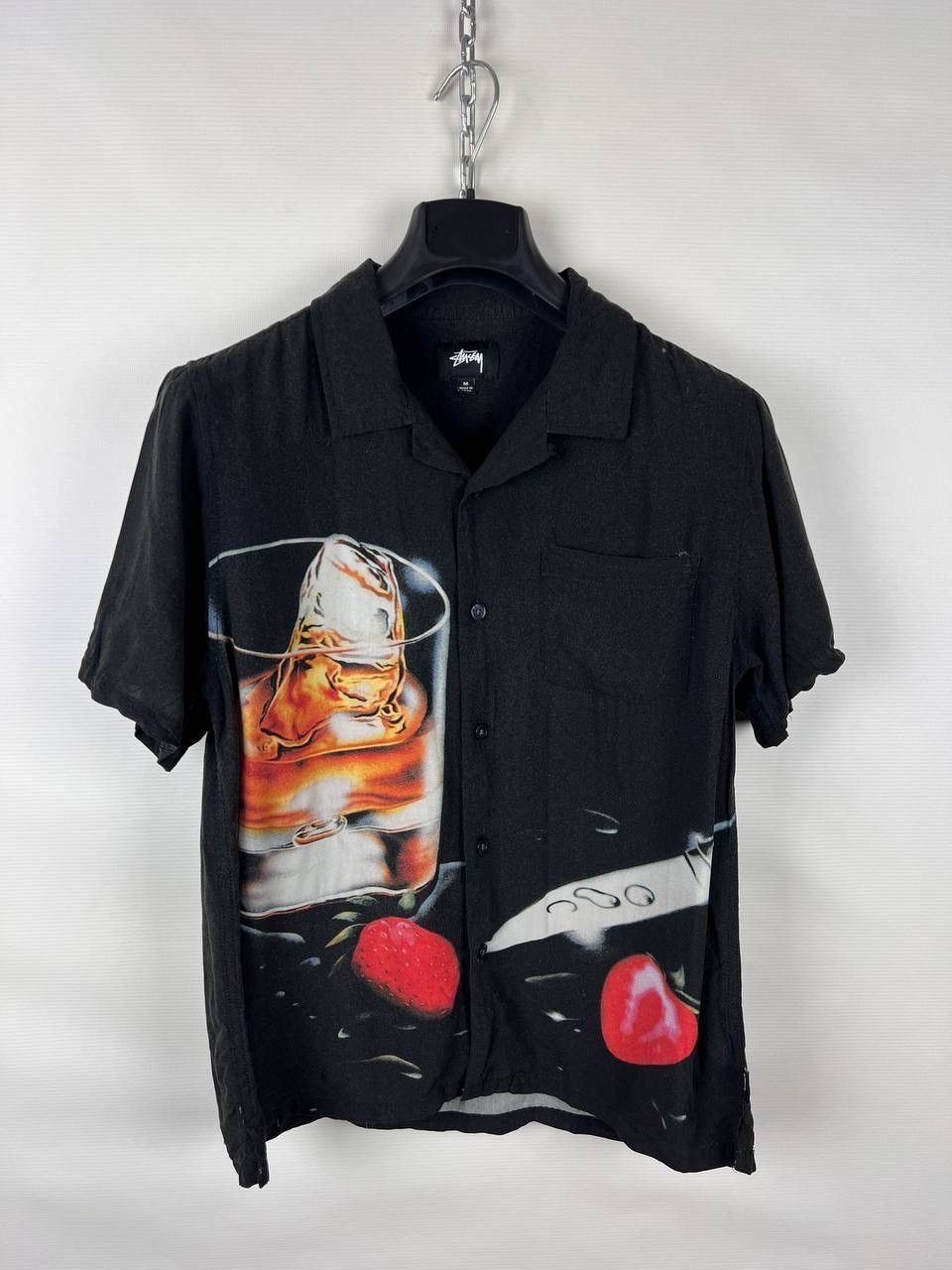 Stussy cocktail streetwear shirt size M