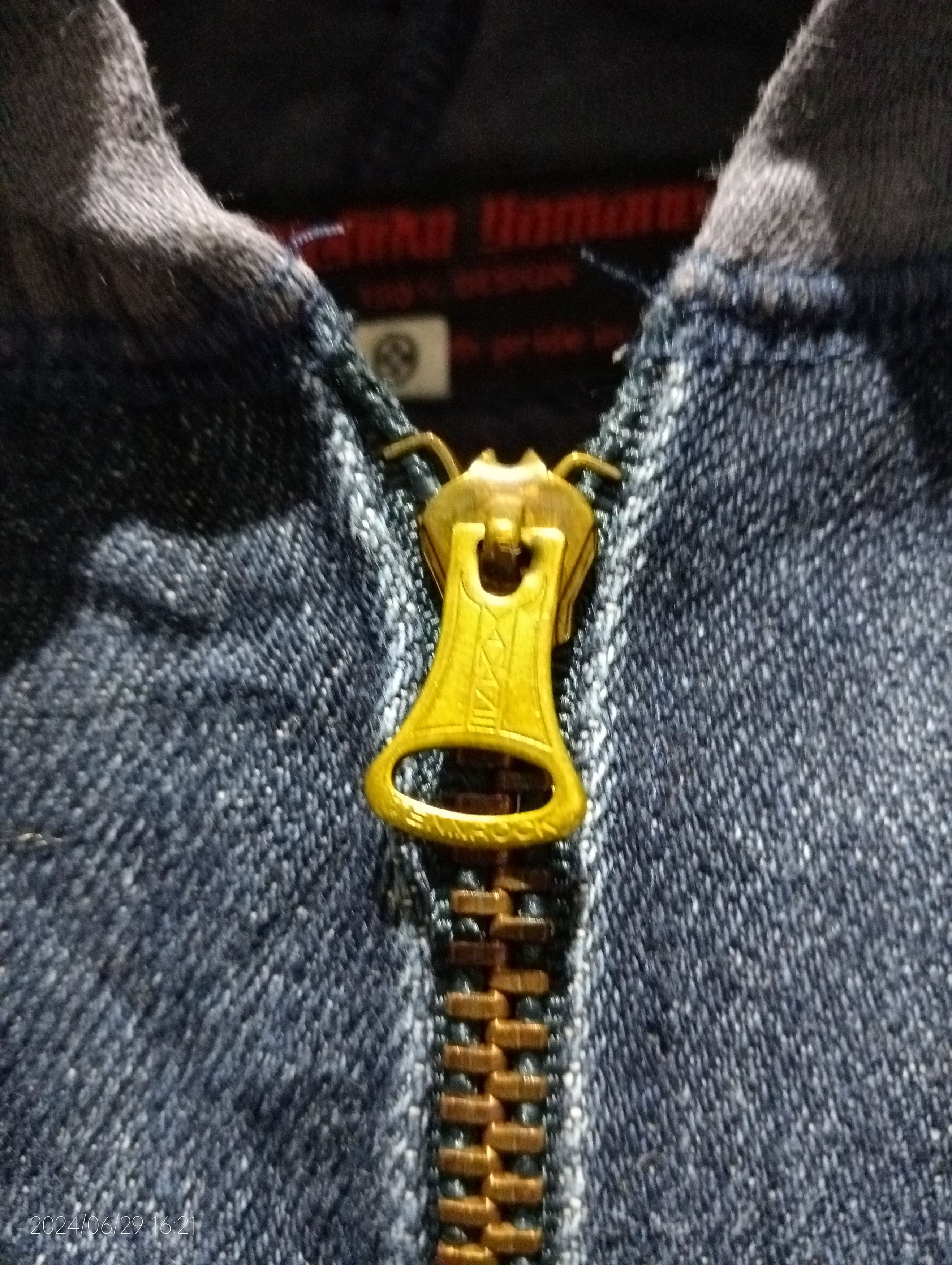 Evisu Vintage Hidehiko Yamane Denim Zipper Hoodie Size US M / EU 48-50 / 2 - 5 Thumbnail