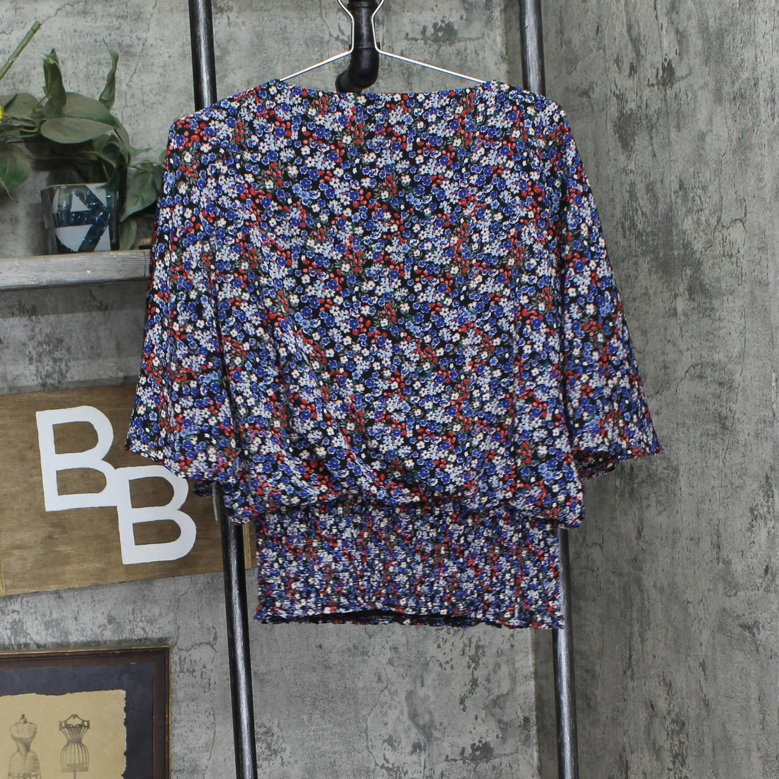 Other Nwt Sam And Jess Top Ta93442728j Americana Floral Red Xs Size XS / US 0-2 / IT 36-38 - 2 Thumbnail