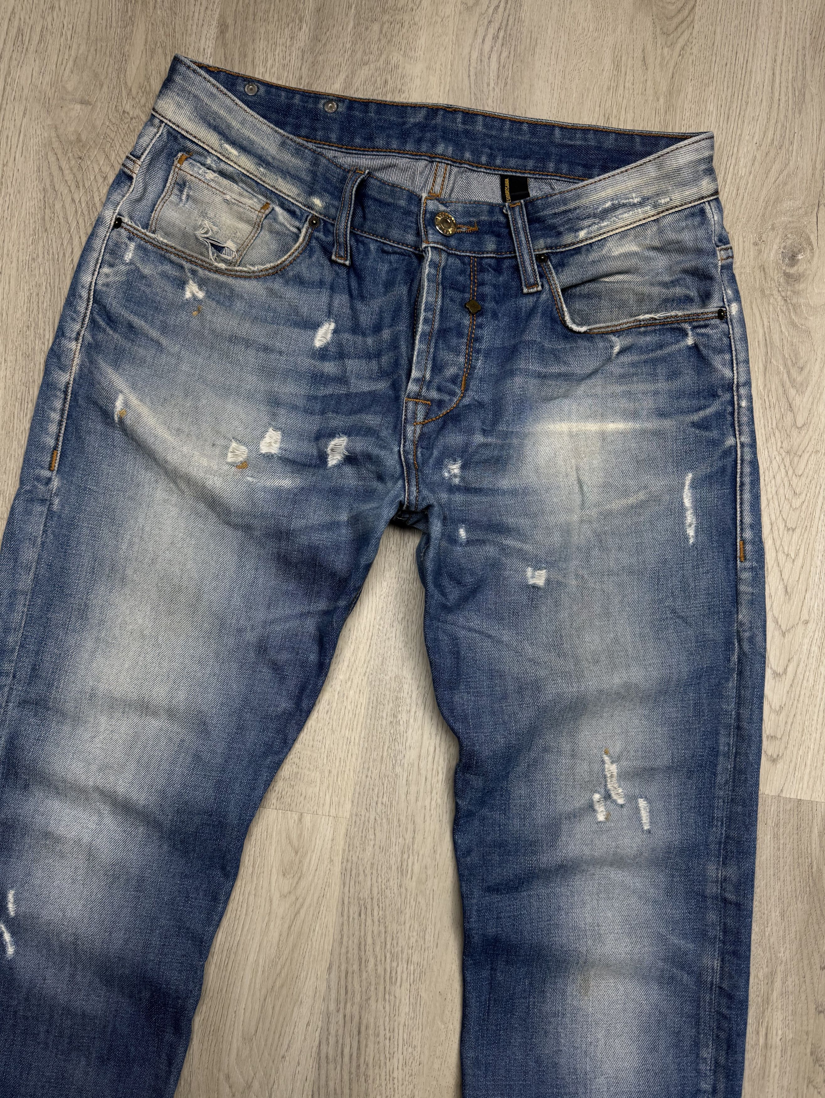 Takeshy Kurosawa Takeshy Kurosawa Distressed Denim Pants Jeans Size US 36 / EU 52 - 2 Thumbnail