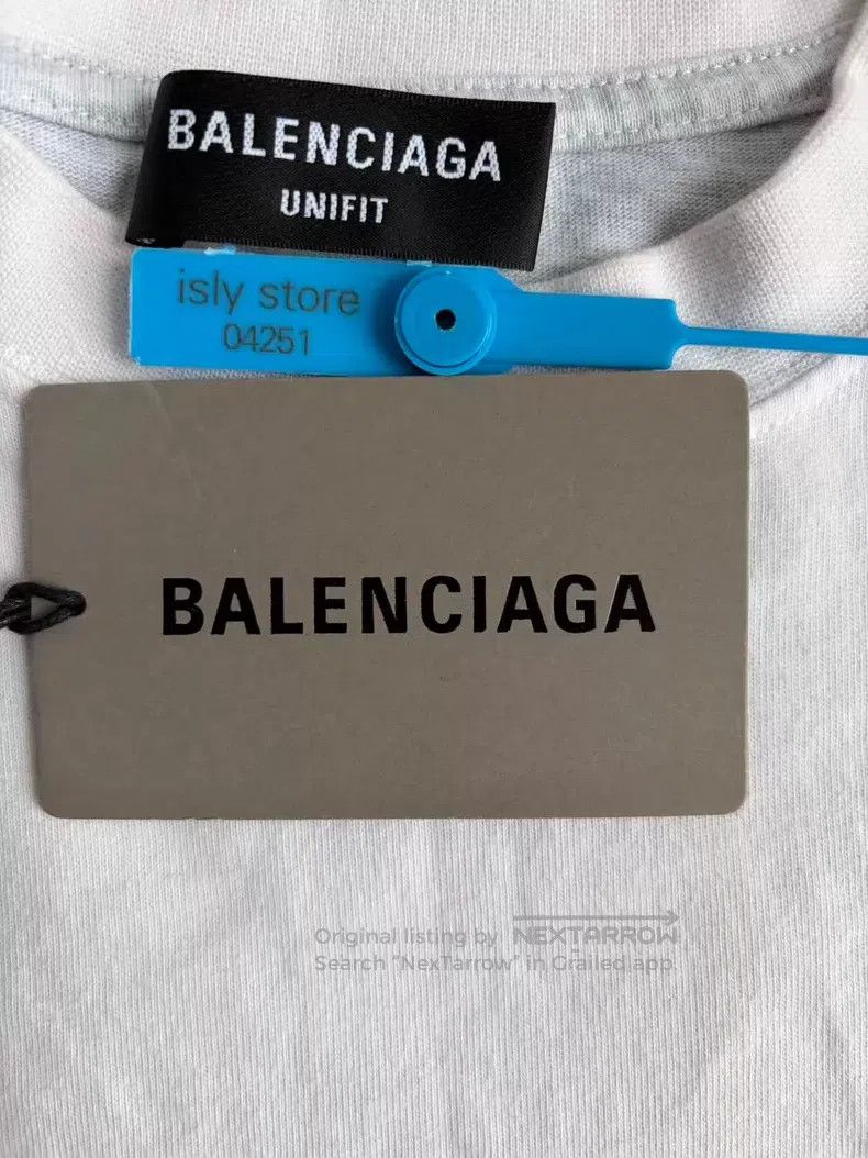 Balenciaga Balenciaga Inverted Print Patchwork Short Sleeve T-Shirt Size US M / EU 48-50 / 2 - 4 Thumbnail