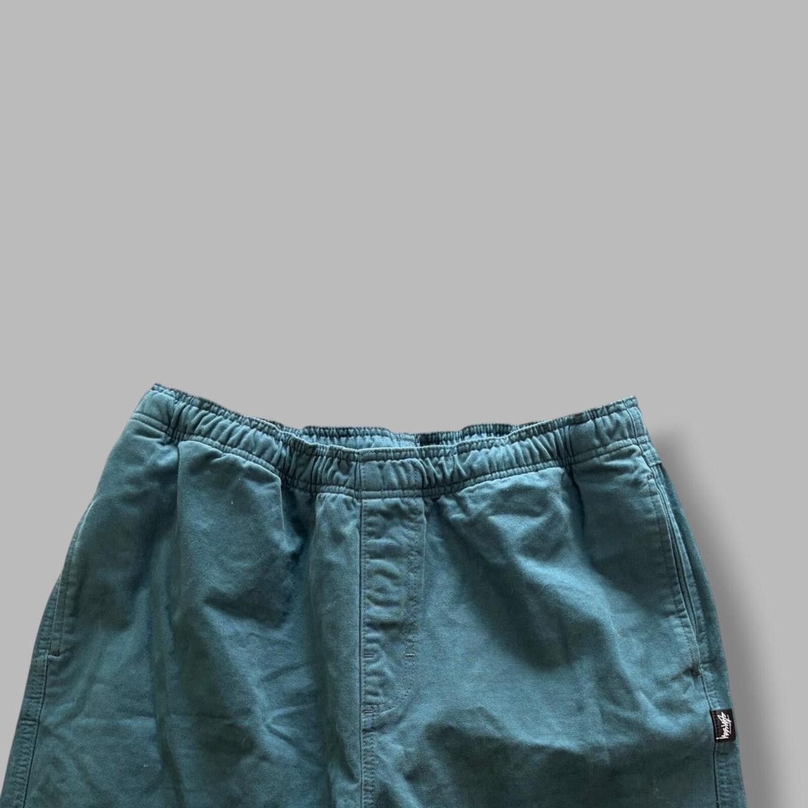 Stussy Stüssy Green/Turquoise Baggy Pants Size US 34 / EU 50 - 2 Thumbnail