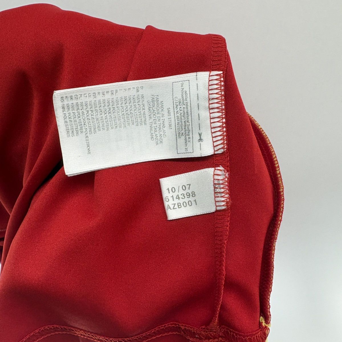 Adidas × Vintage Spain 2008 Home Adidas Fifa Soccer Football Jersey Kit Size US L / EU 52-54 / 3 - 6 Thumbnail