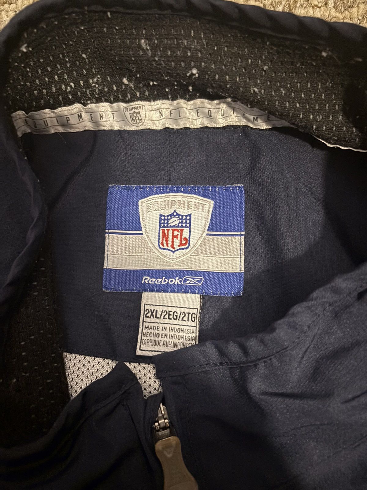 Reebok × Vintage Vintage Reebok New England Patriots Parka Size US XXL / EU 58 / 5 - 2 Thumbnail
