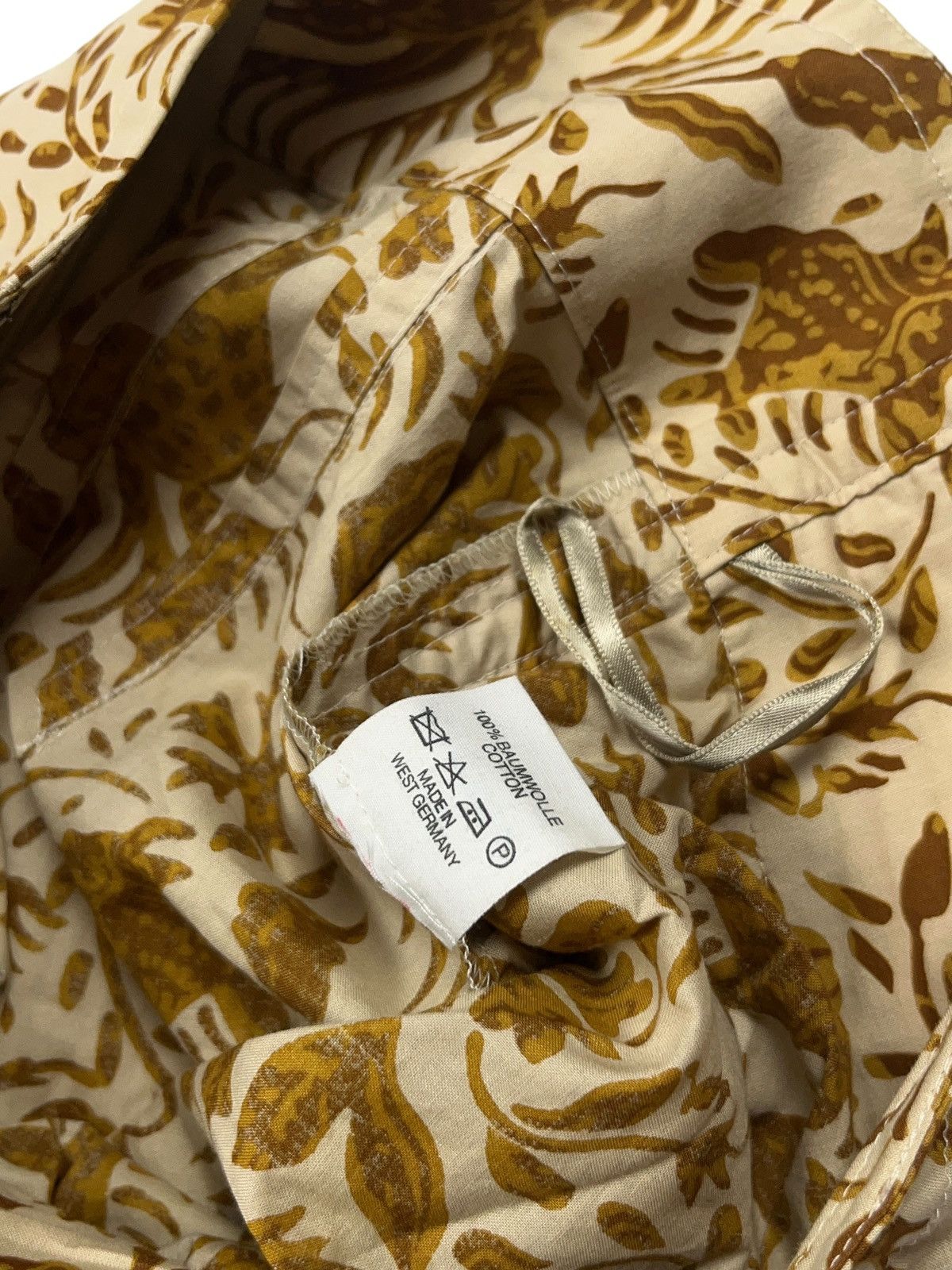 Jil Sander × Vintage Vintage Jil Sander West Germany Skirt Animal Pattern Size 27" / US 4 / IT 40 - 8 Thumbnail