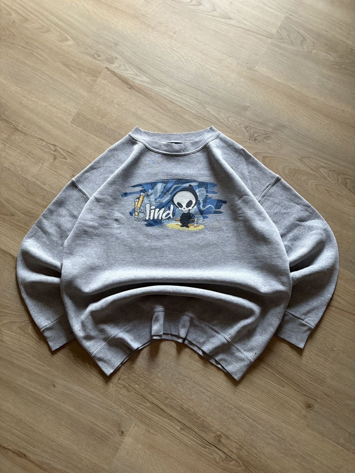 Blind Skateboards Blind skateboards reaper vintage swetshirt crewnek hoodie Size US M / EU 48-50 / 2 - 1 Thumbnail