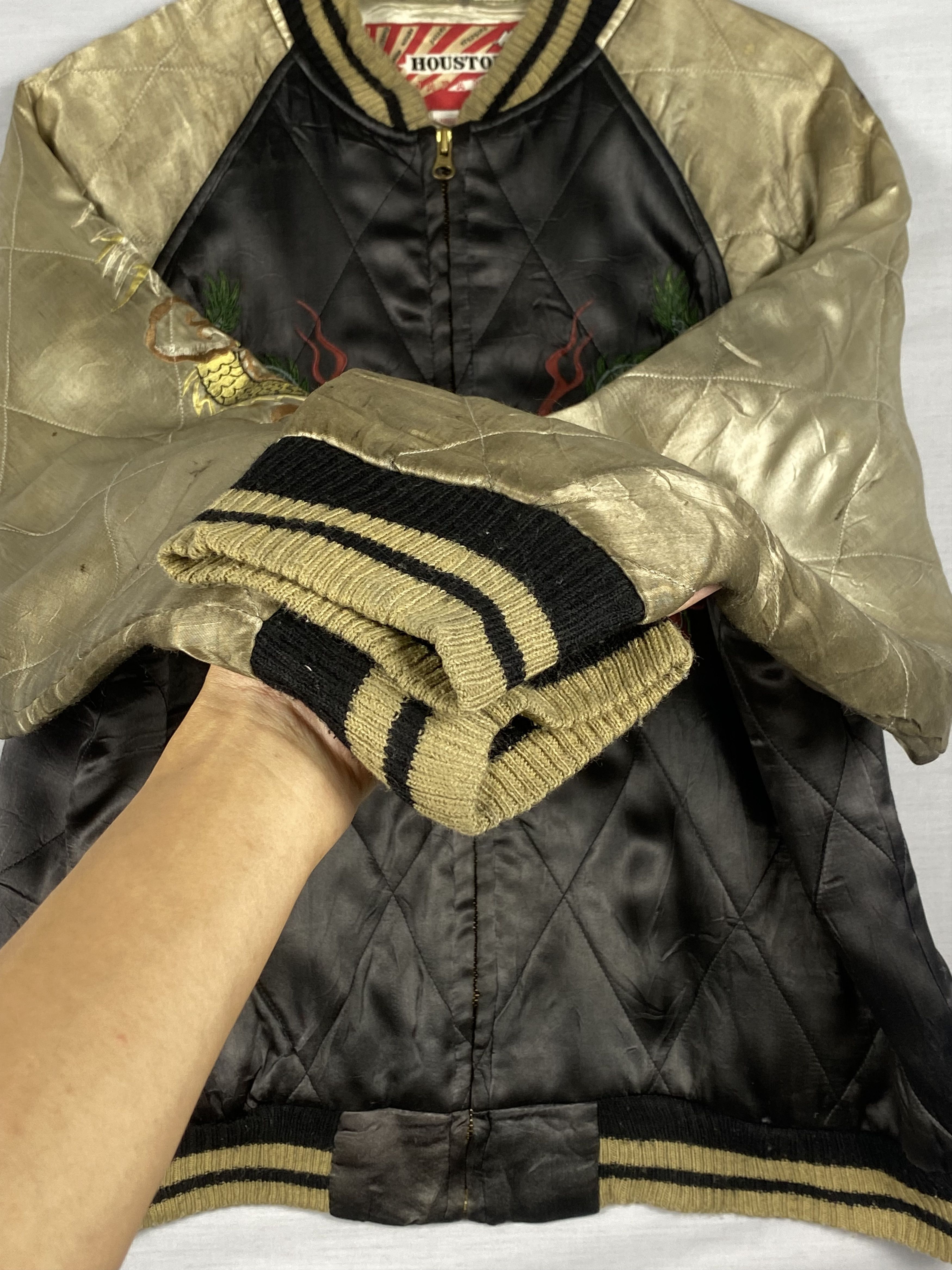 Toyo Enterprises Vintage Sukajan Map Dragon Jacket Size US L / EU 52-54 / 3 - 6 Thumbnail
