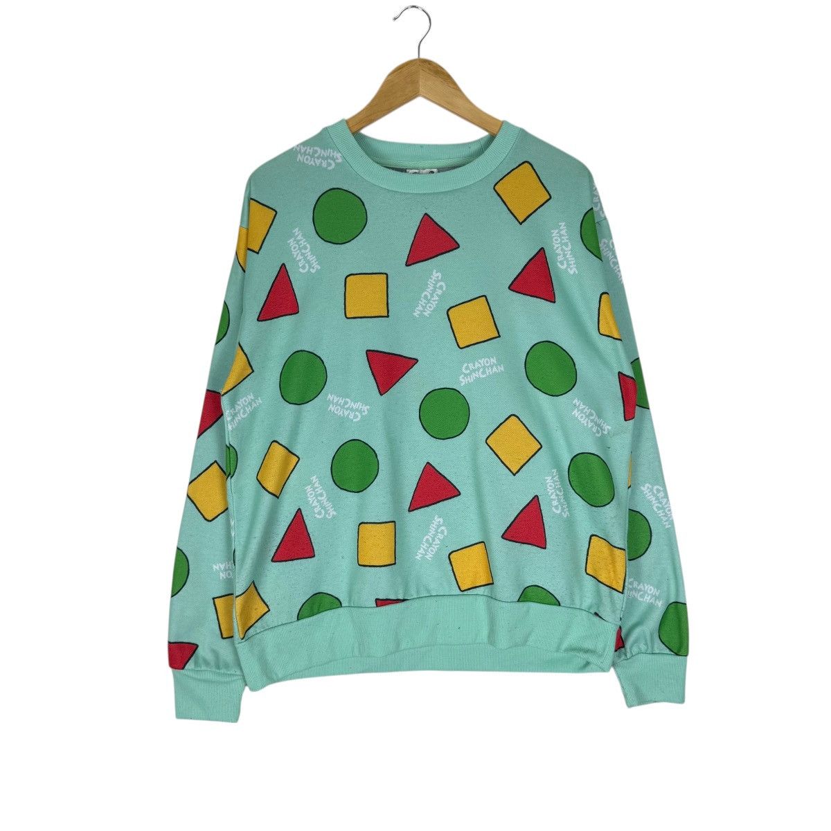 Anime ❄️CRAYON SHIN CHAN SWEATSHIRTS CREWNECK Size L / US 10 / IT 46 - 2 Thumbnail