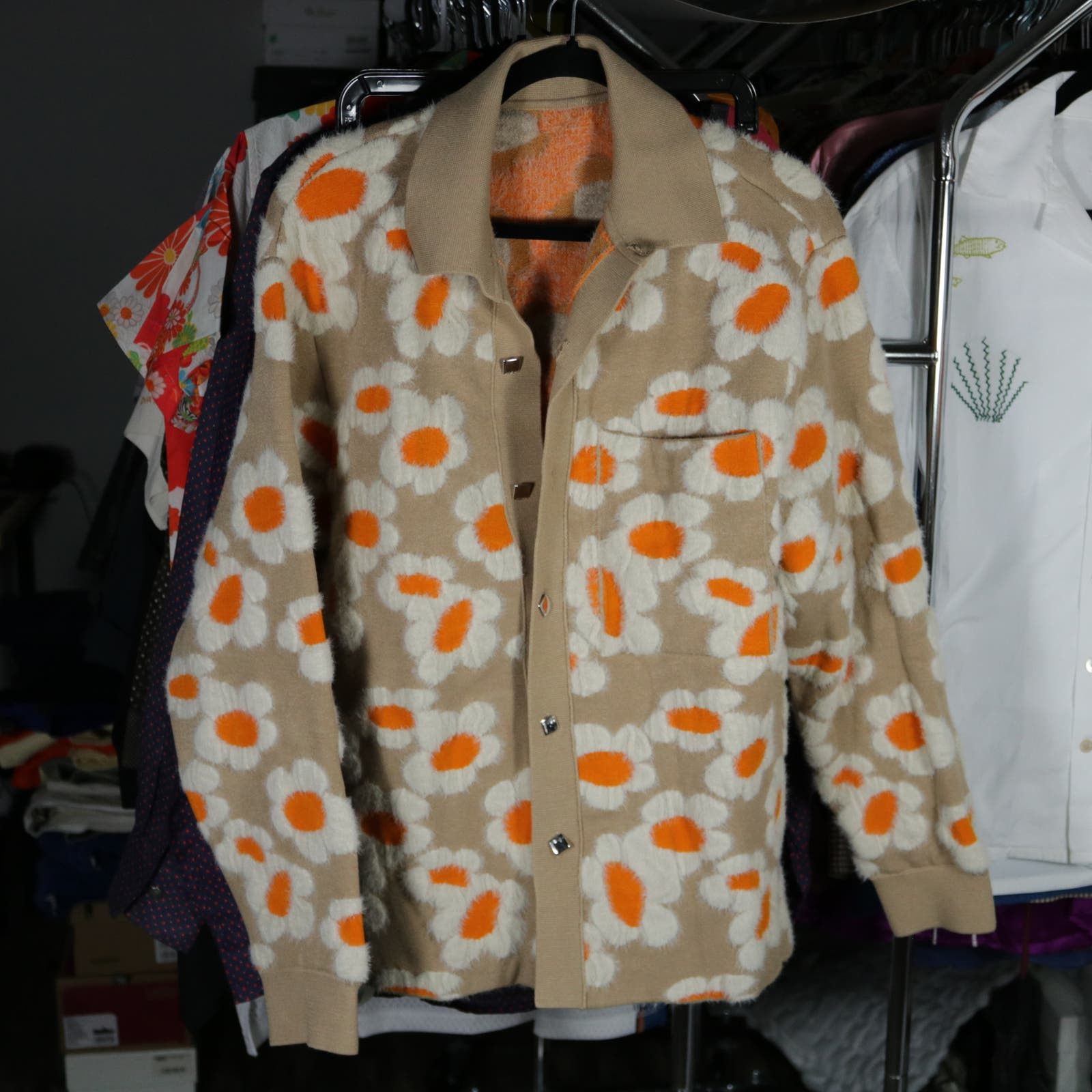 Jacquemus Jacquemus Chemise Neve Fleurs Floral Cardigan New Small Size US S / EU 44-46 / 1 - 1 Thumbnail