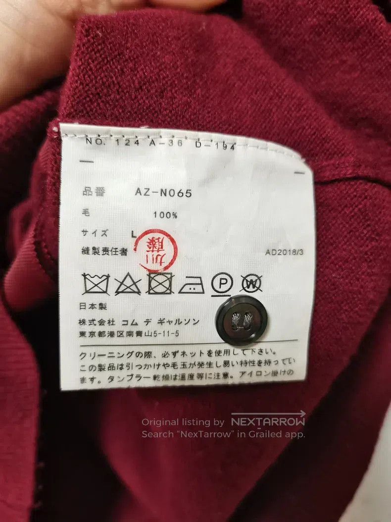 Comme des Garcons Comme Des Garcons sweater Size L / US 10 / IT 46 - 8 Thumbnail