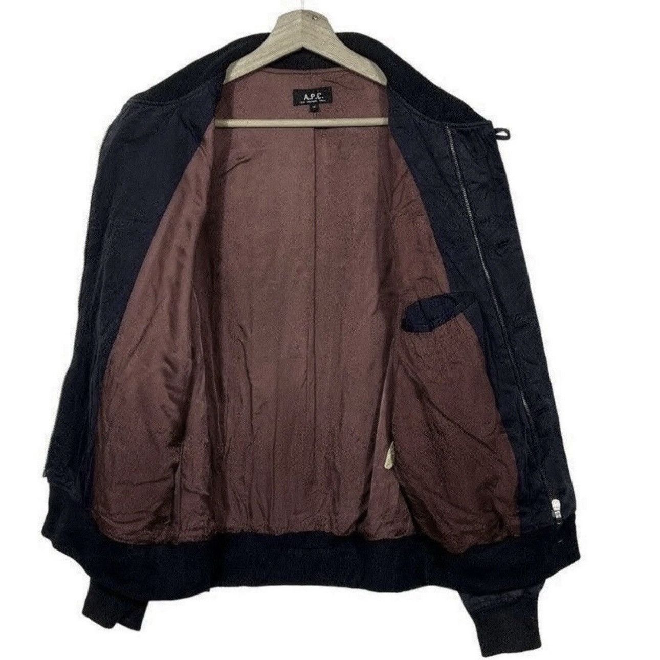 A.P.C. apc bomber jacket full zipper nice design Size US M / EU 48-50 / 2 - 3 Thumbnail