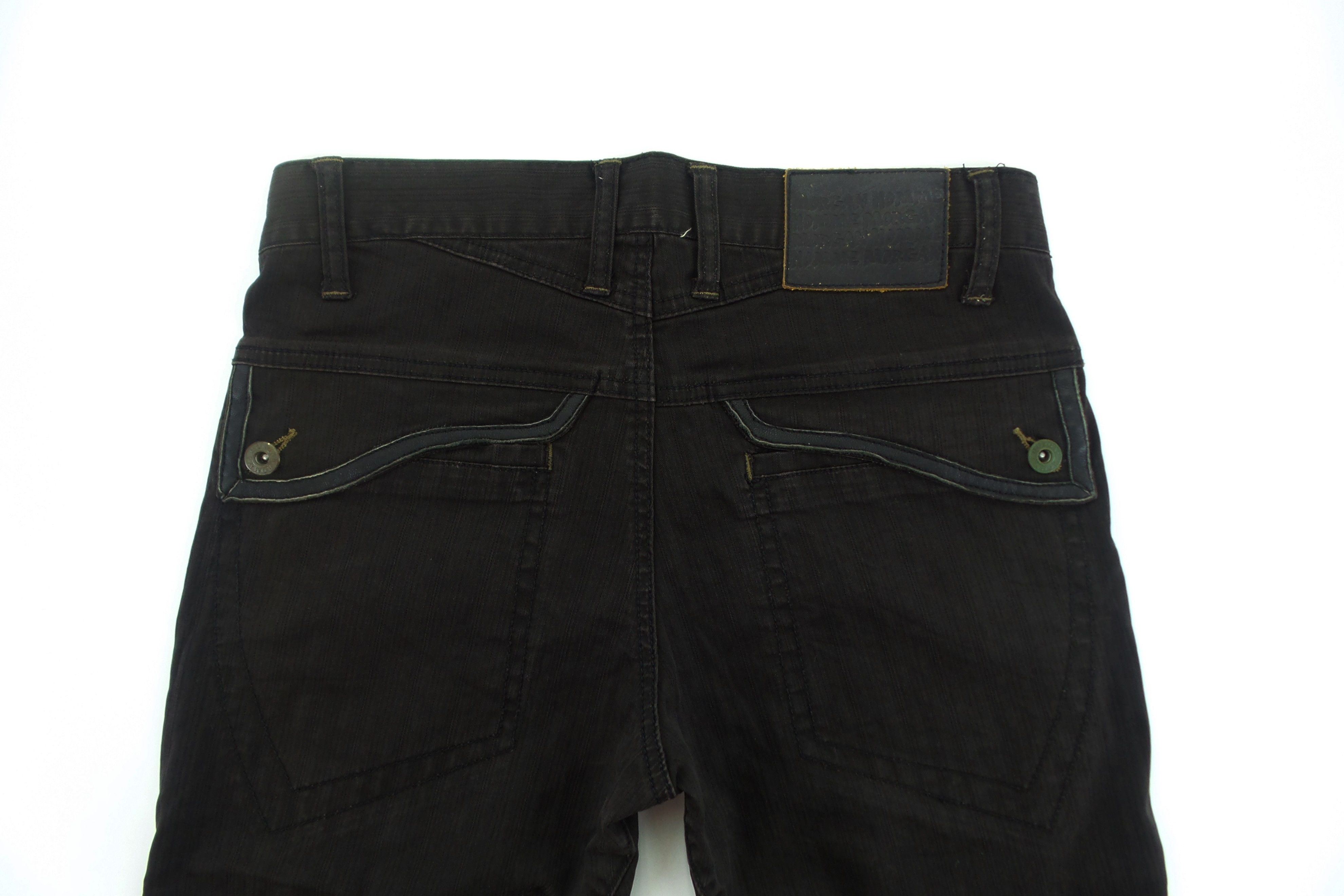 Japanese Brand Morgan Homme Bush Black Pants Size US 31 - 7 Thumbnail